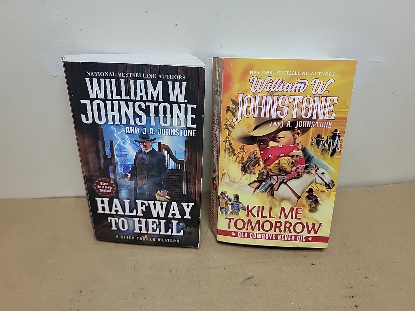 William J. Johnstone Lot of 13 Country Western PB Lot J.A. Johnstone Fiction