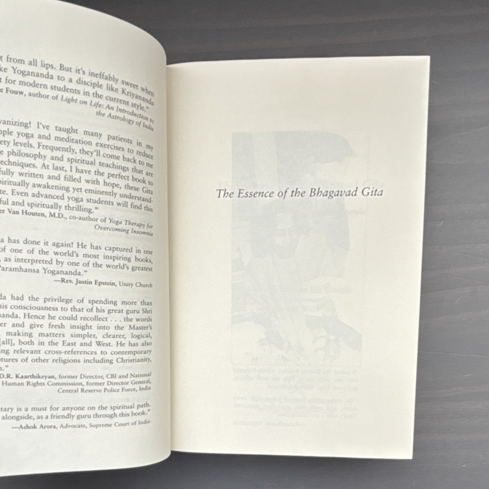 Essence of the Bhagavad Gita by Paramhansa Yogananda (Hardcover, 1st Ed., 2006)
