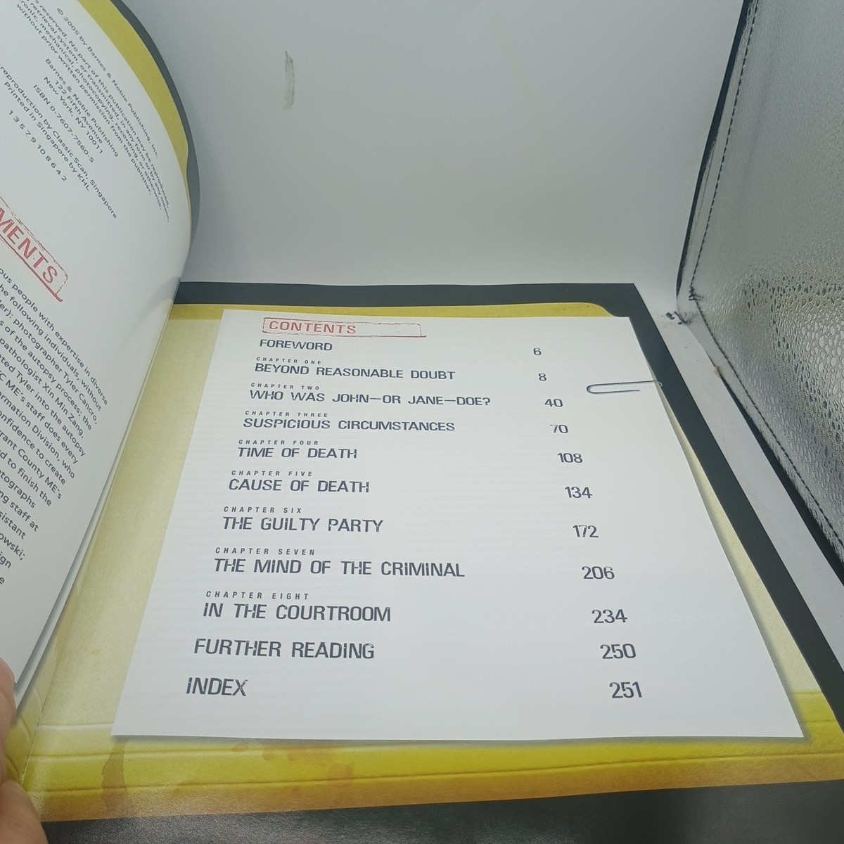 Body in Question : Exploring the Cutting Edge in Forensic Science by Brian Innes