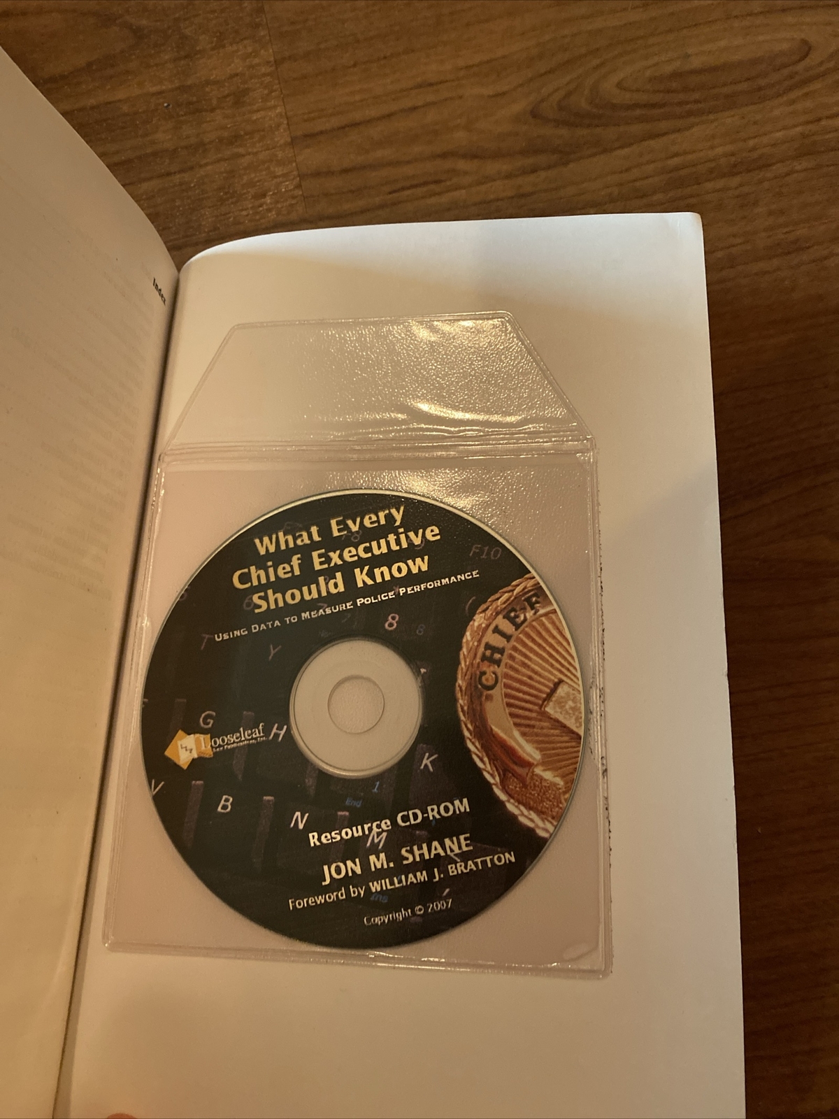 What Every Executive Should Know by Jon M. Shane Paperback with CD VG