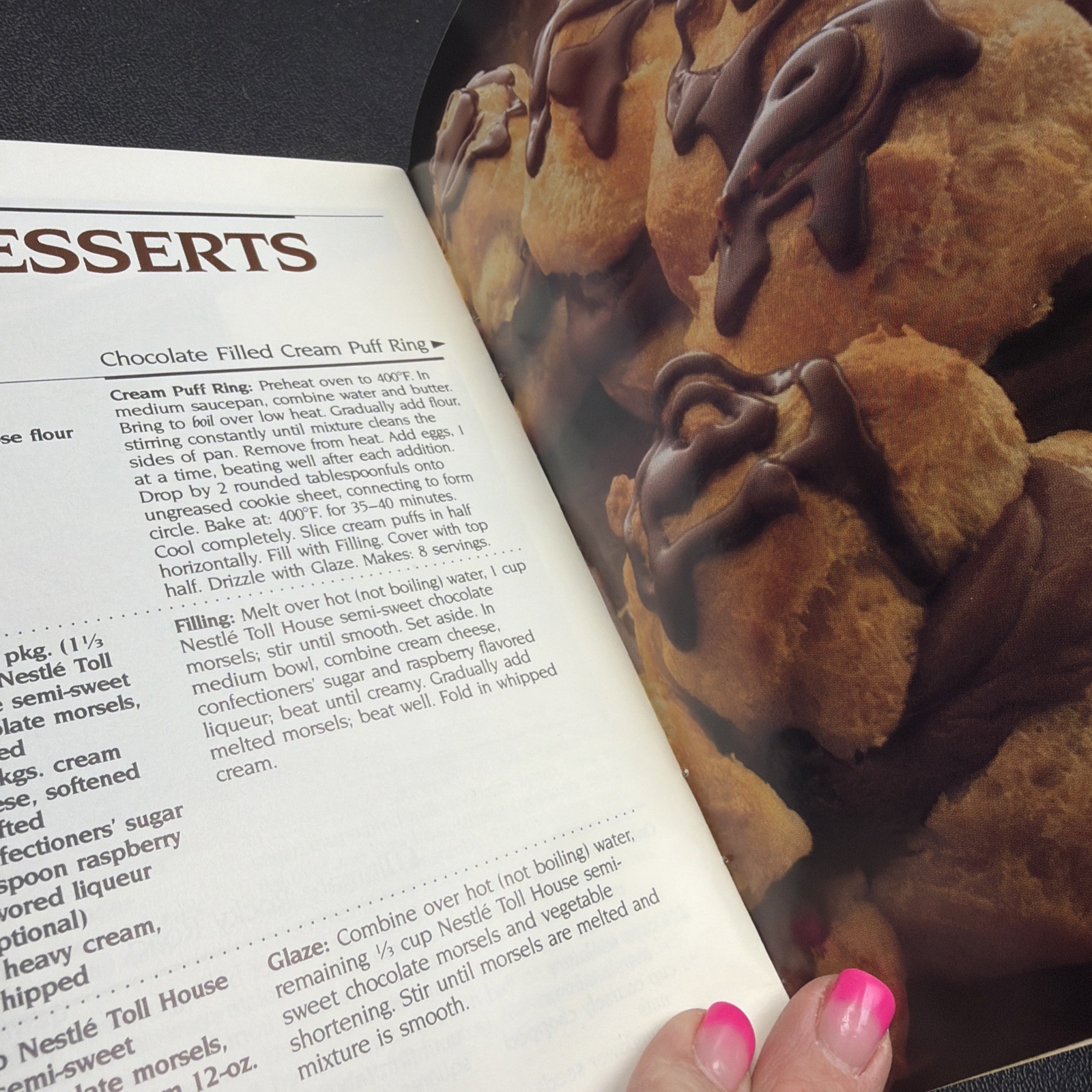 Nestle 1987 Recipe Book 32 Pages Cookies Pies Cakes Candies