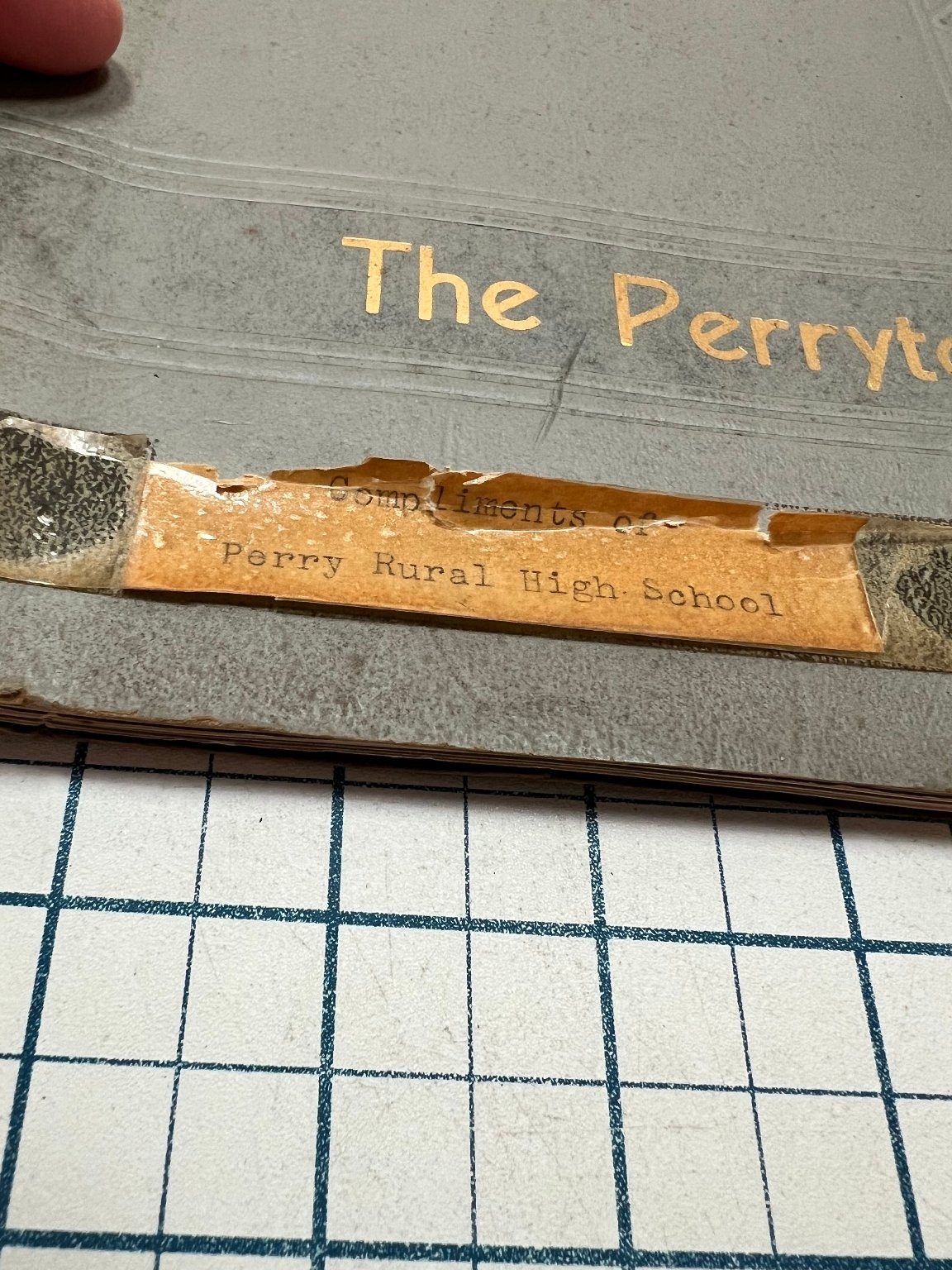 The Perrytonian 1949 Perry Rural High School Yearbook Ohio