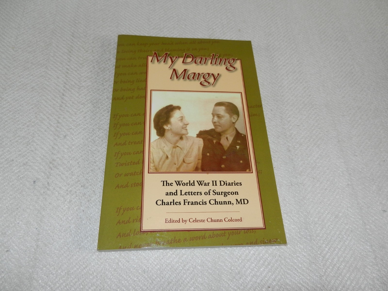 WW II ETO 2nd Auxiliary Surgical Group Doctor „MY DARLING MARGY“