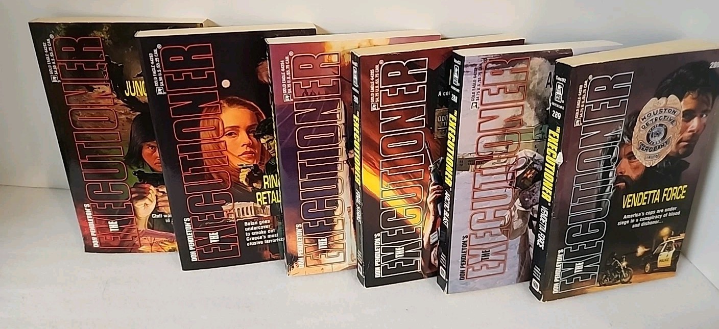 Don Pendleton’s The Executioner Lot of 27 1st Edition Gold Eagle Paperback Books