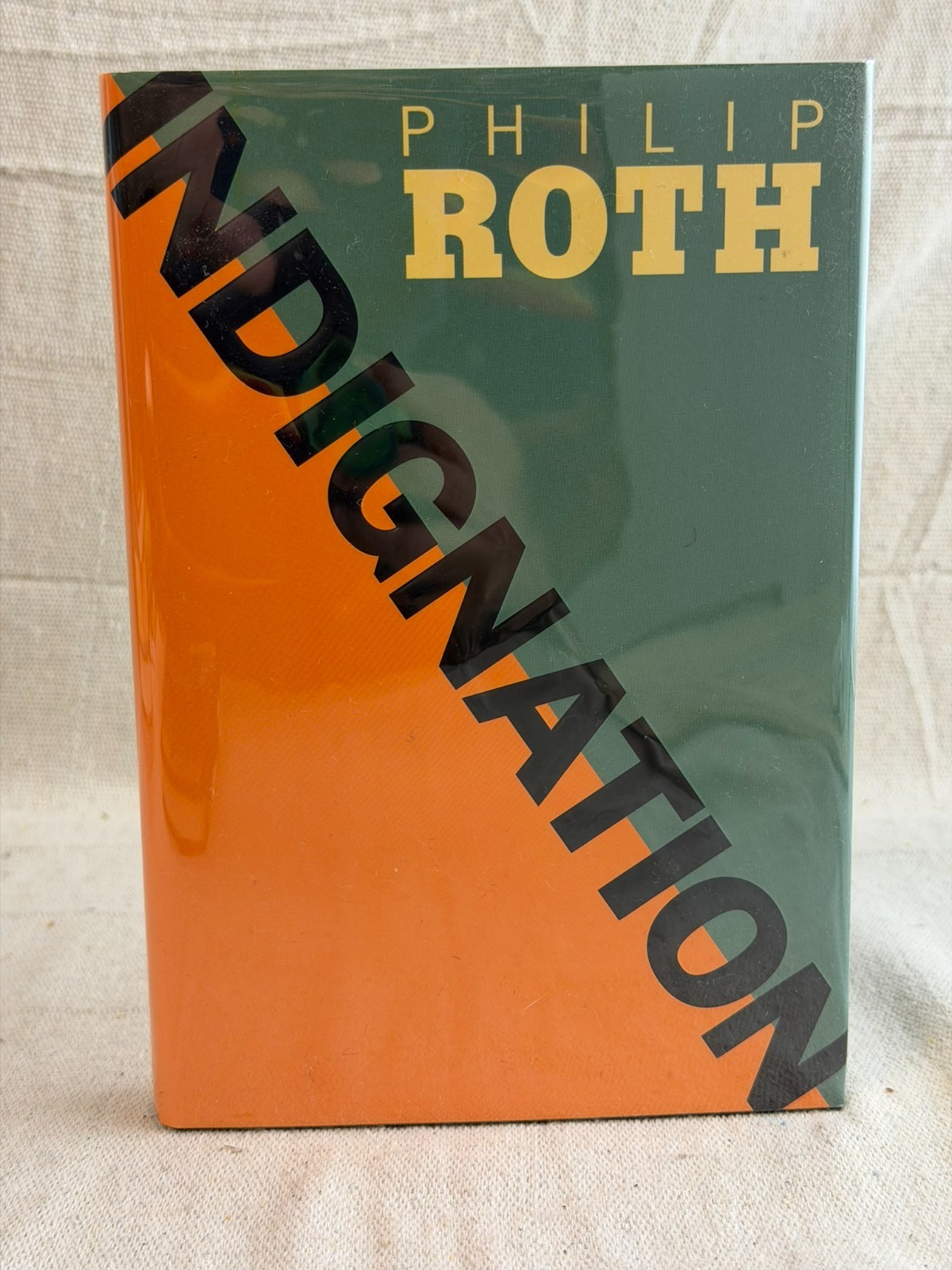 Signed Philip Roth Indignation Hardcover 1st Edition ~ Fine Condition