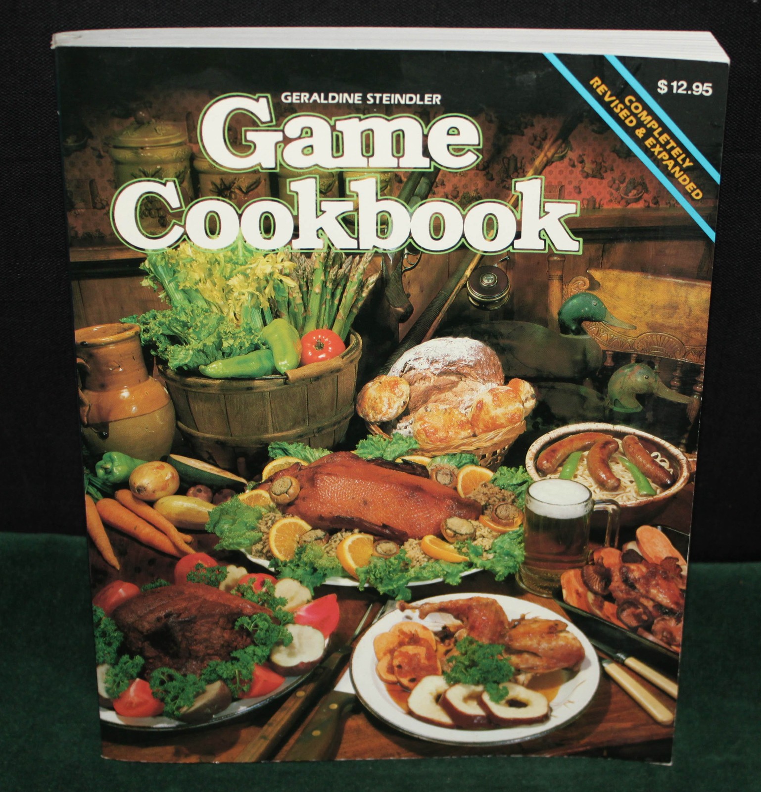 1988 „Game Cookbook“ by Geraldine Steindler 288 Pages of Fantastic Recipes Book