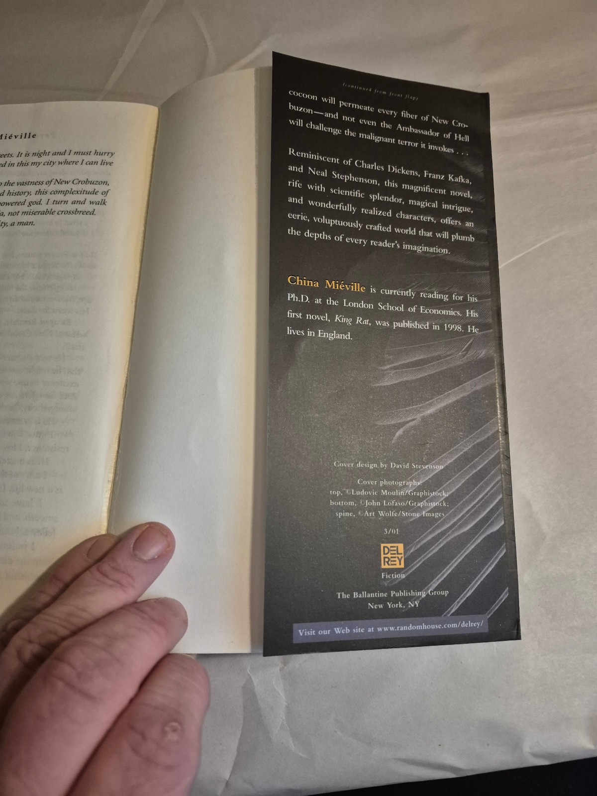Perdido Street Station by China Miéville (2001, Trade Paperback) Science Fiction