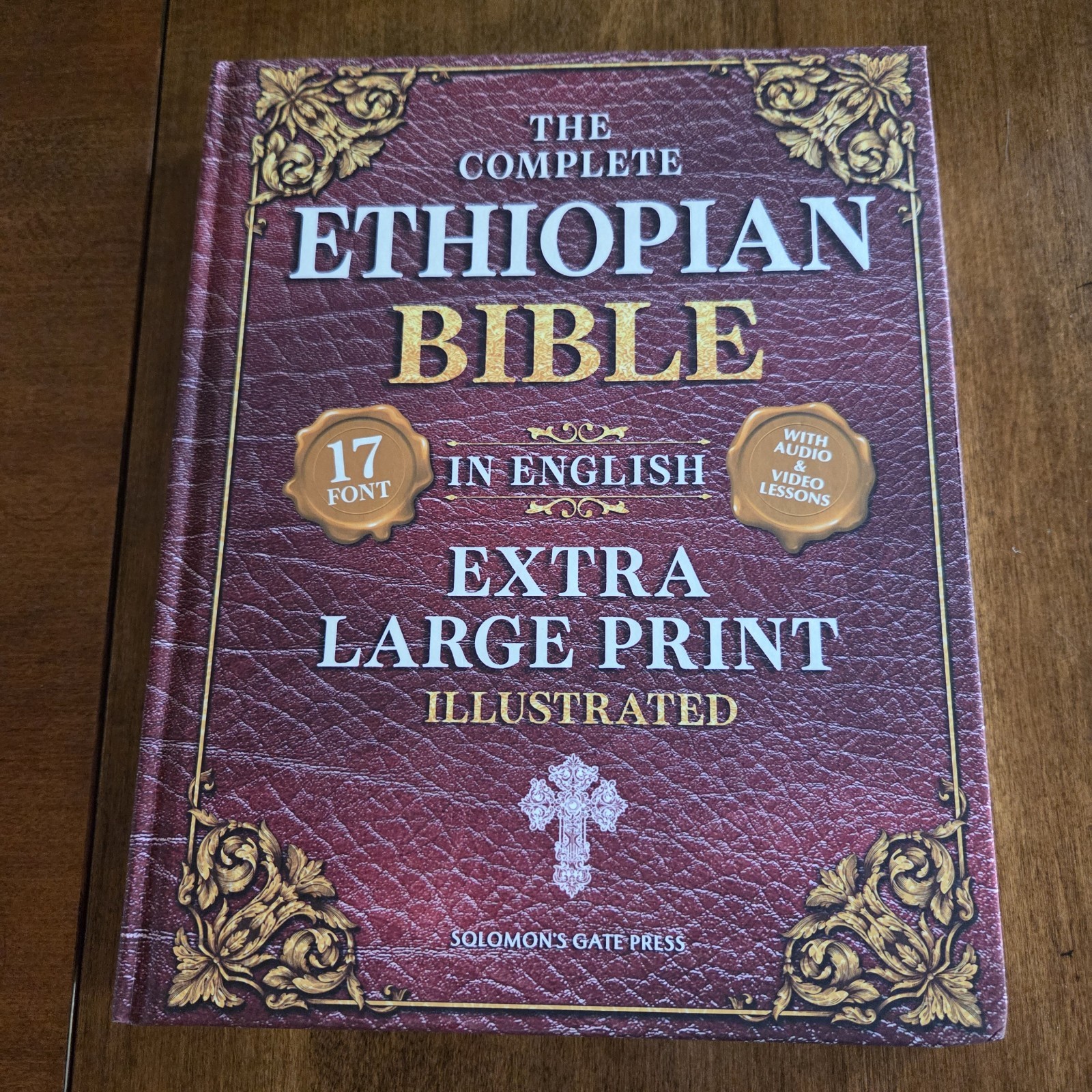Ethiopian Bible in English Extra Large Print Solomon’s Gate Press HC Book
