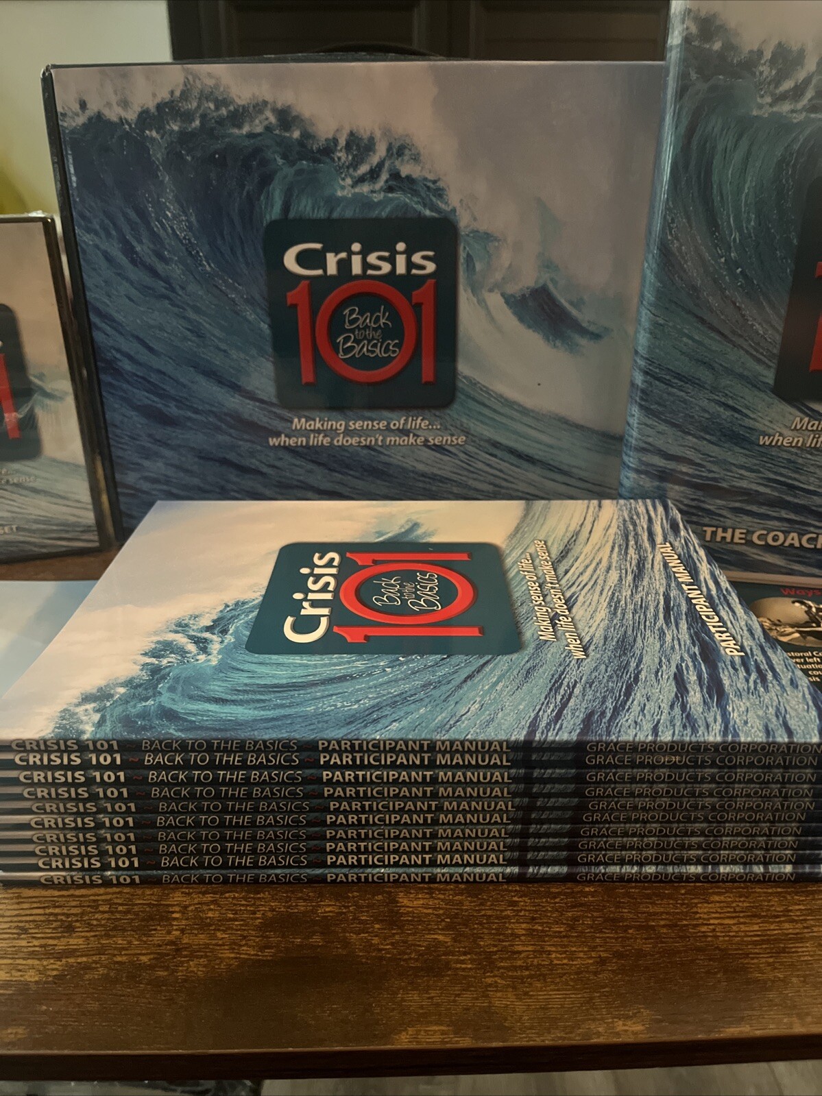 Crisis 101 Back to Basics- Making Sense Of Life Coach’s Master Set CD’s & Books
