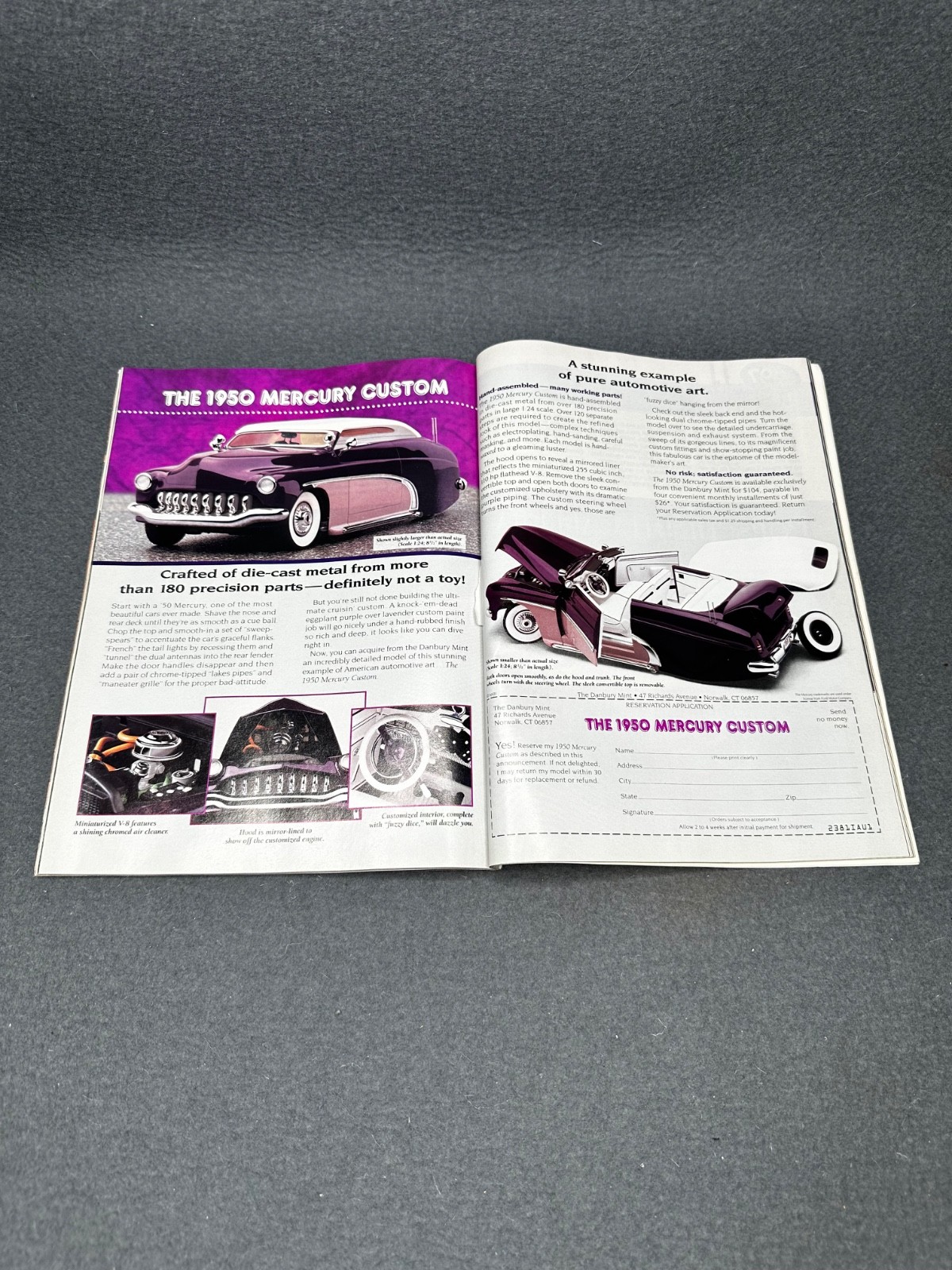 Automobile Magazine February 1997 Corvette BMW M3 328i Honda Civic Mazda Miata