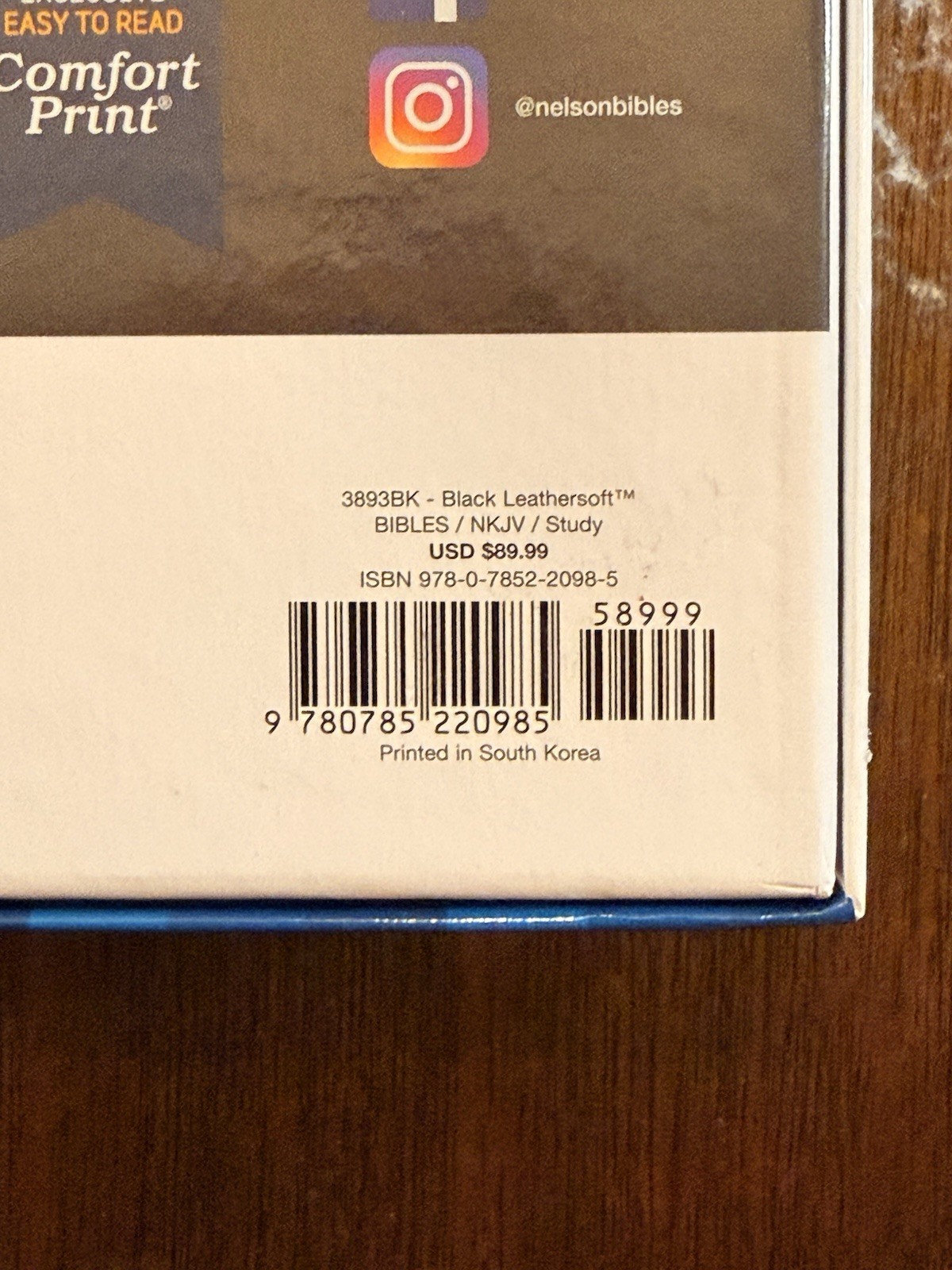 Wiersbe Study Bible – NKJV Black Leathersoft/Comfort Print New! Free Shipping