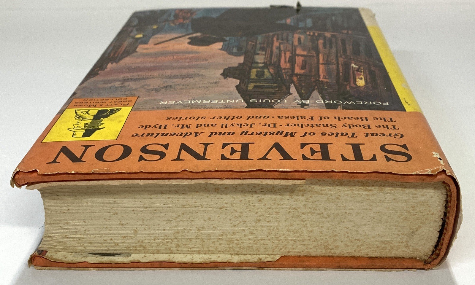 STEVENSON GREAT TALES OF MYSTERY AND ADVENTURE 1965 Platt & Monk 528 Pages