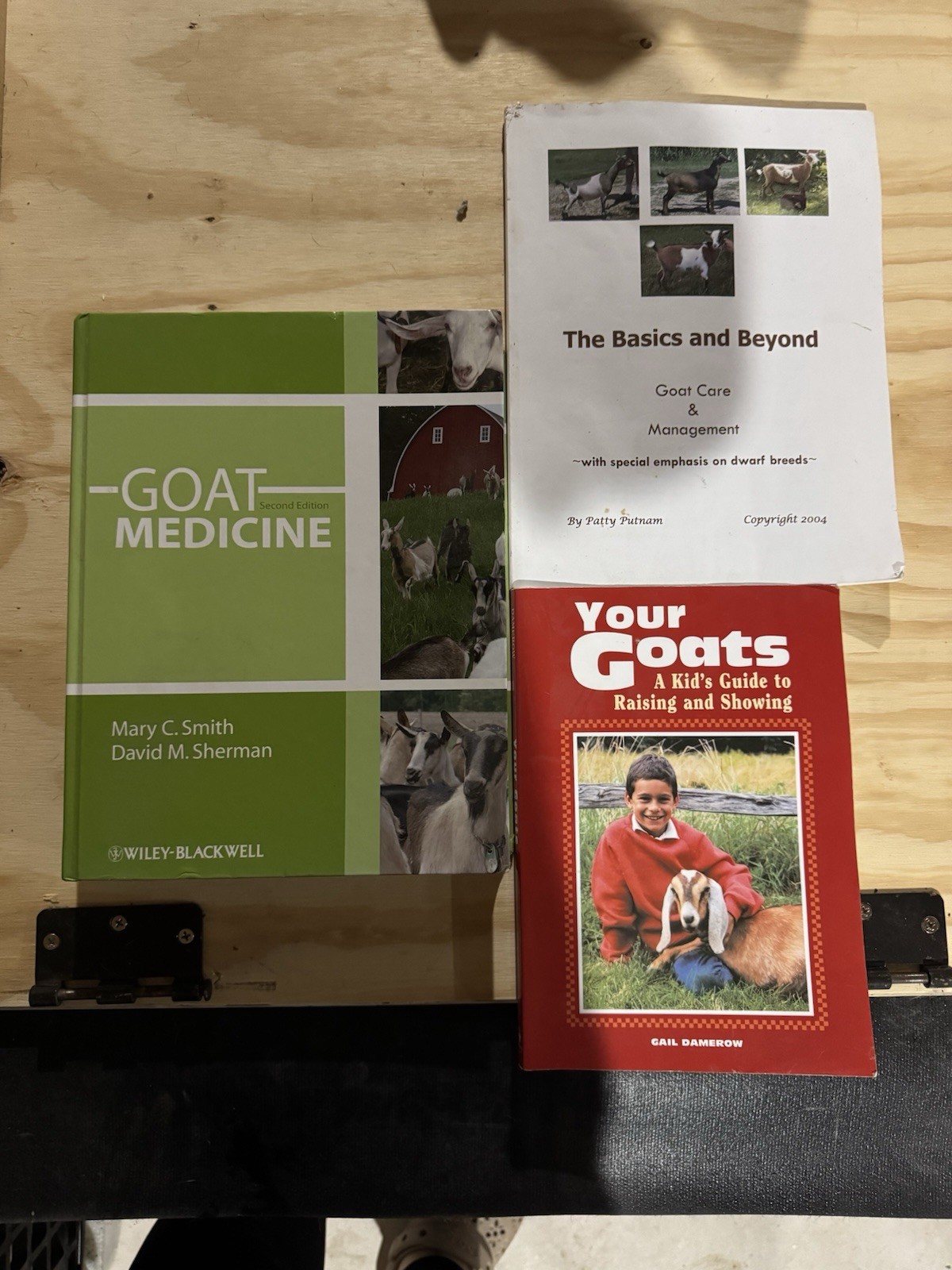 Wiley-Blackwell Goat Medicine 2nd Ed by Smith & Sherman, goat Care books