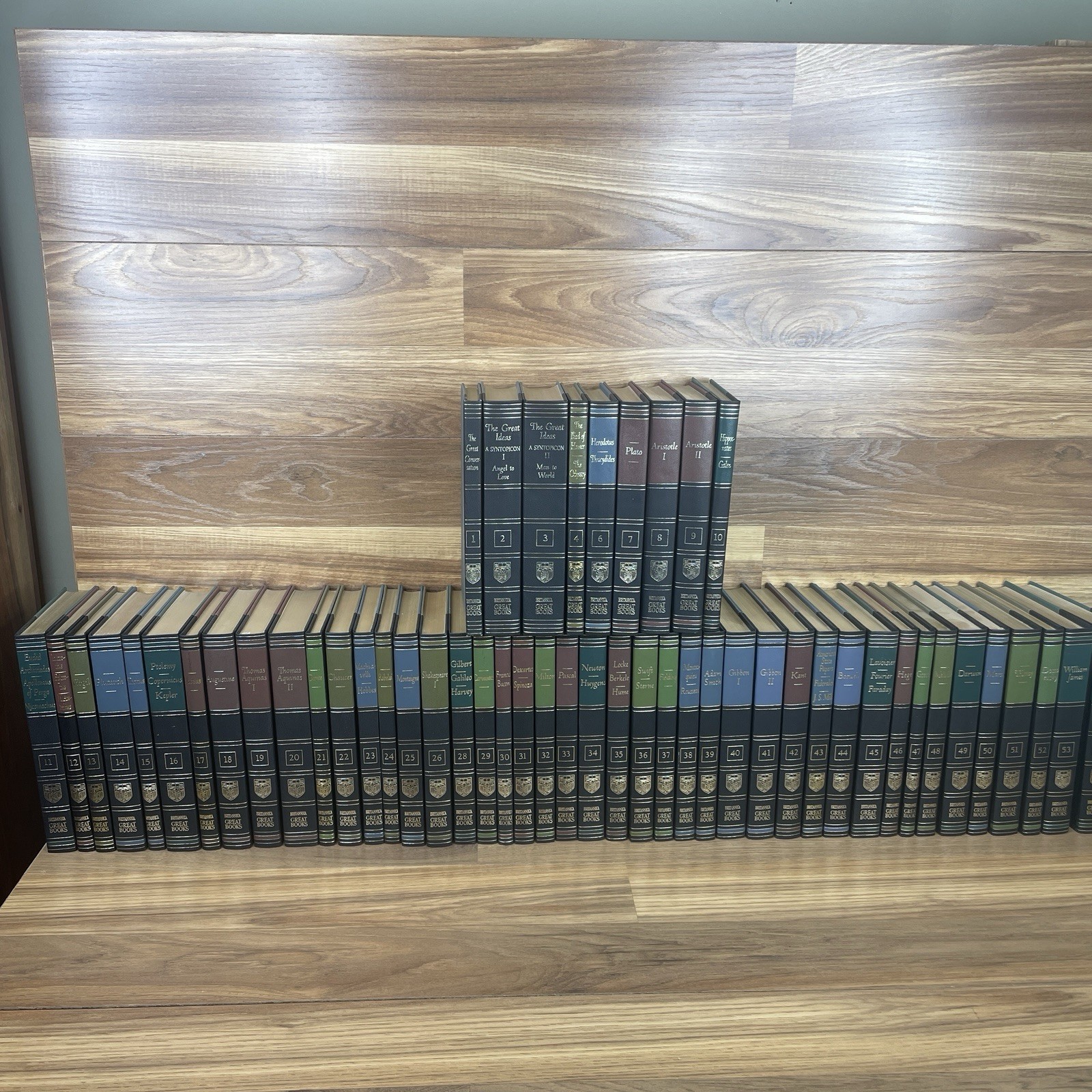 GREAT BOOKS OF THE WESTERN WORLD Britannica-1952, 1986 Printing. Vols- YOU PICK