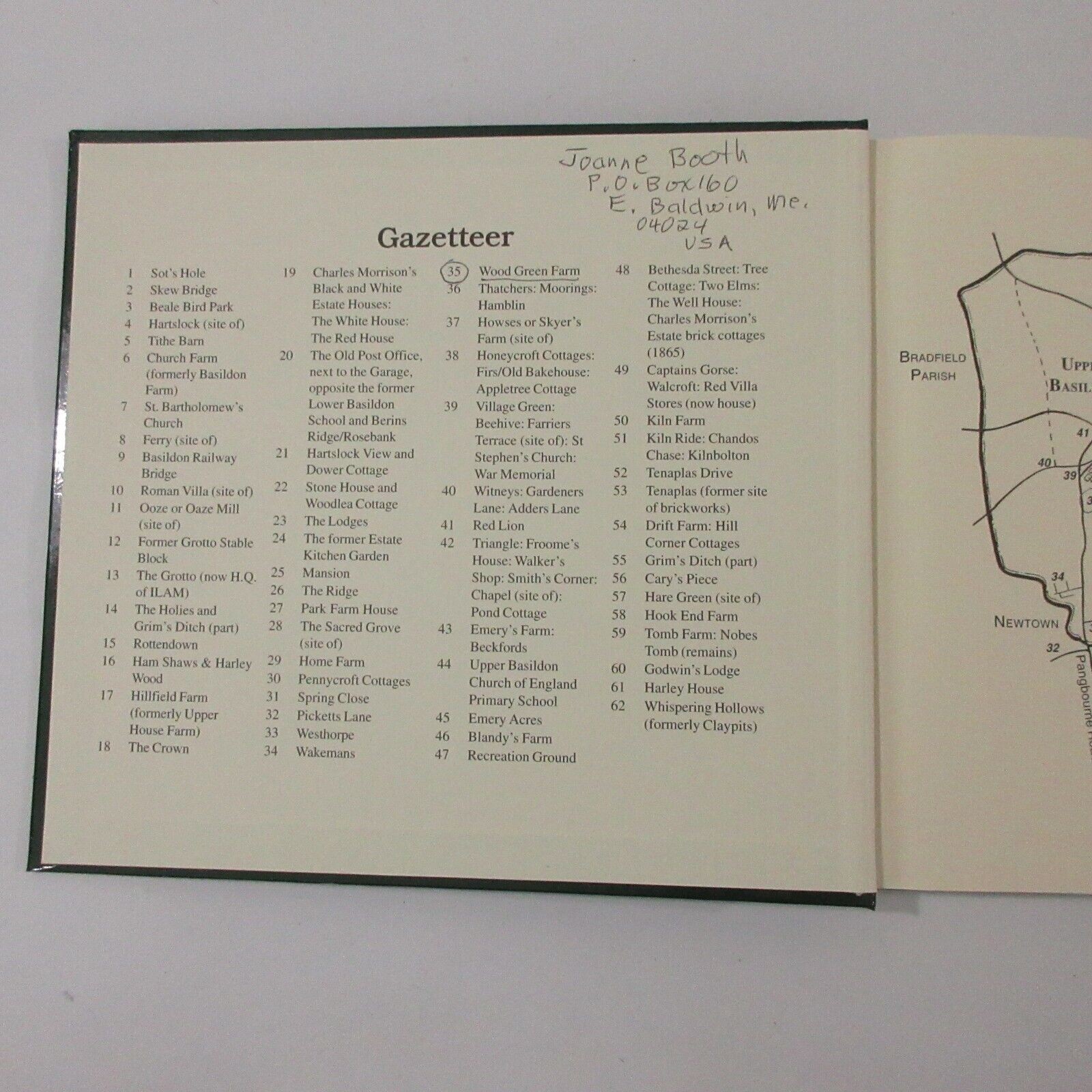 Basildon Berkshire Illustrated History Thames Side Parish Signed Williams Maps