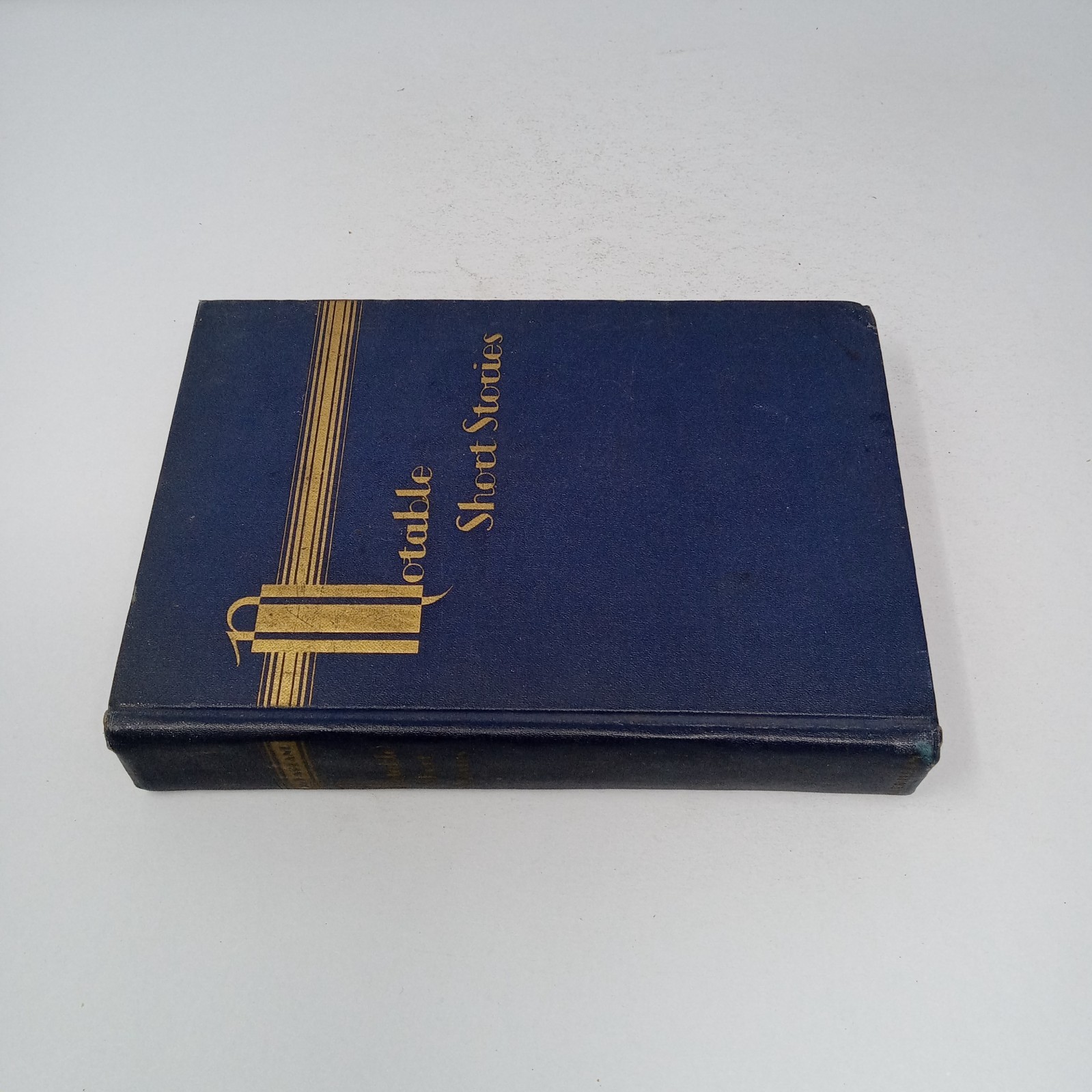 Notable Short Stories: 1937 Macmillan Company Hardcover by Raymond McFarland