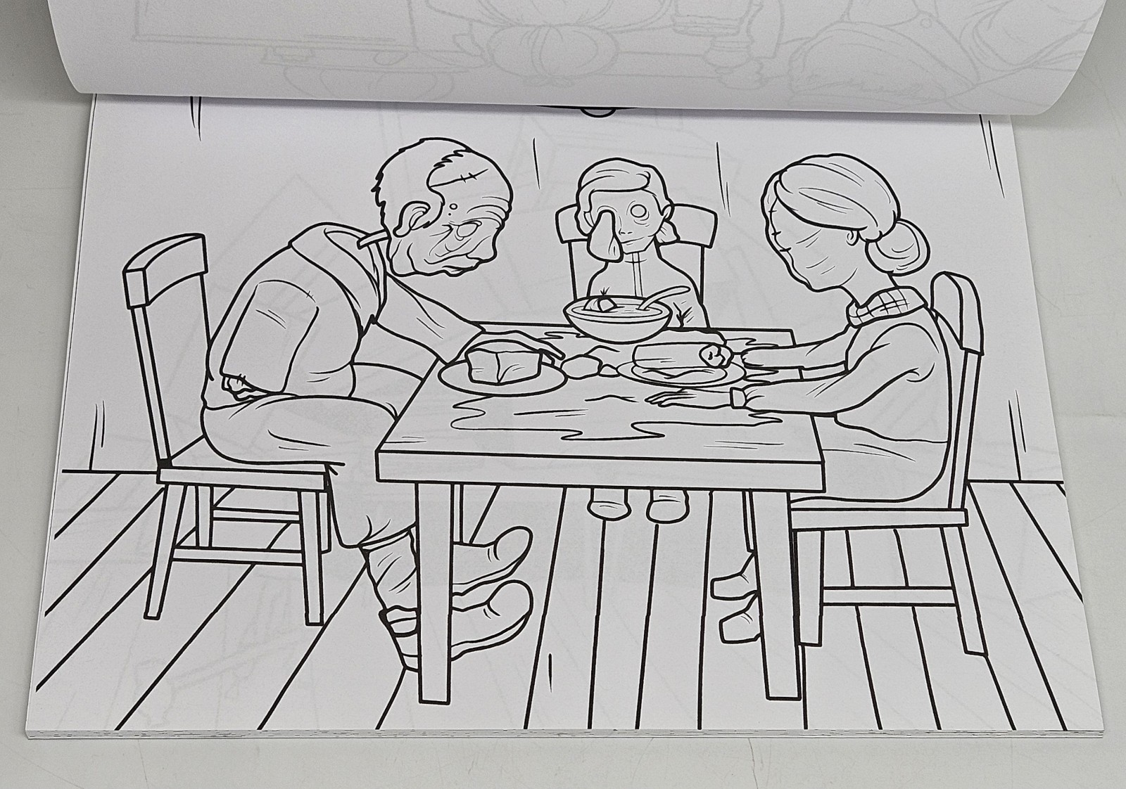 Little Nightmares Coloring Book 30 Pages Aaron Alexovich Cover Unused