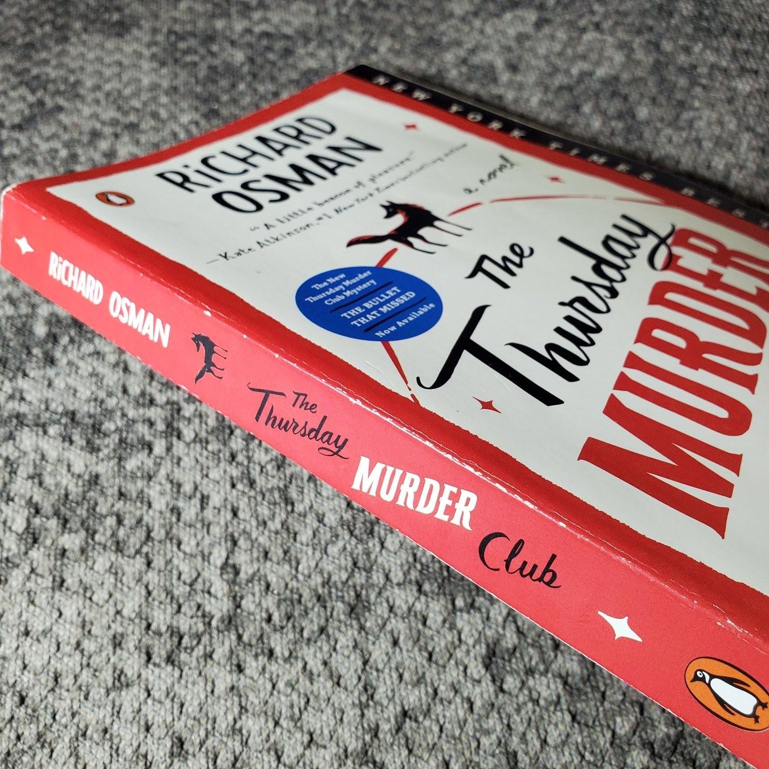 The Thursday Murder Club Richard Osman 2020 Mystery Trade Paperback Book