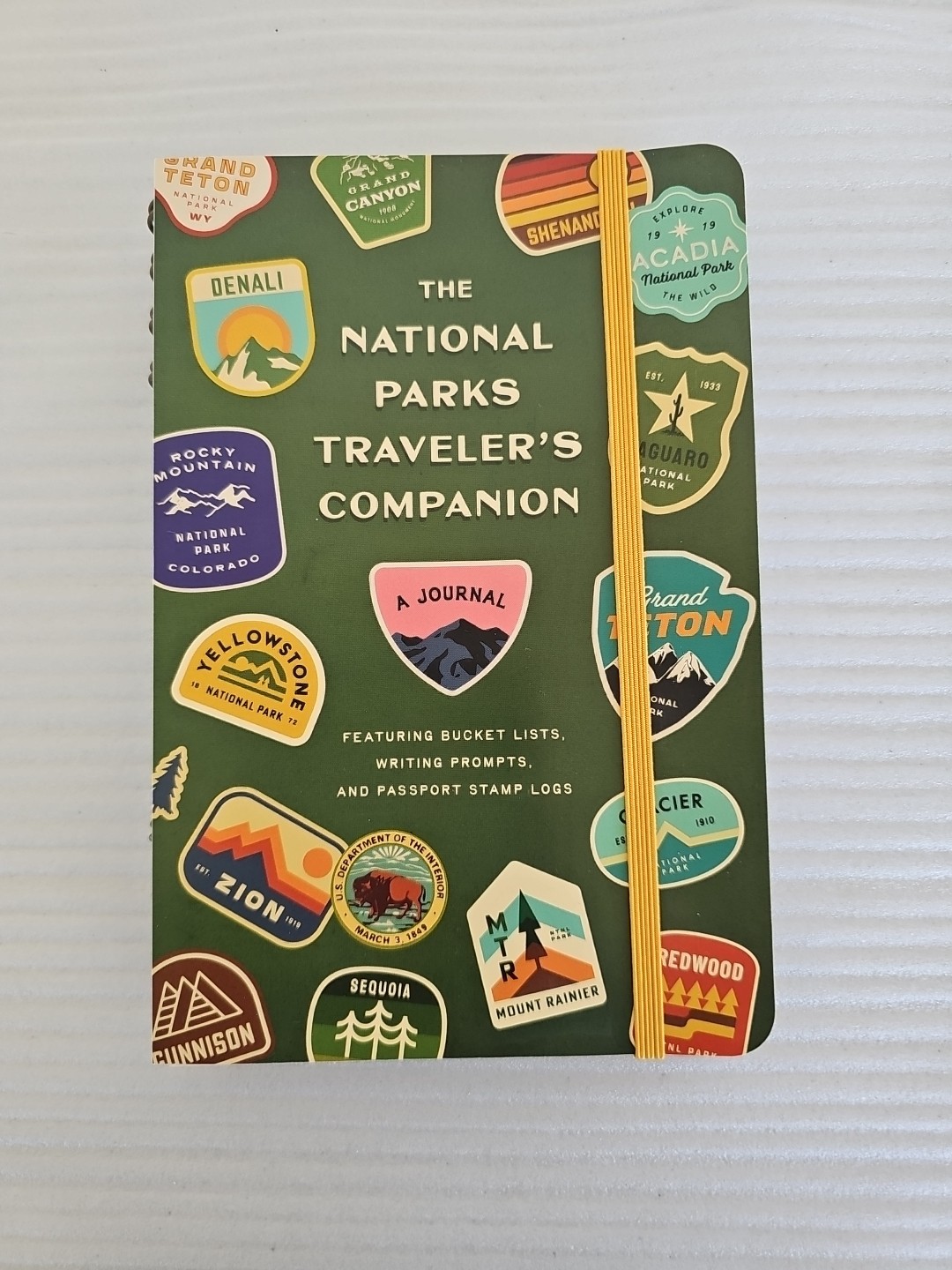 The National Parks Traveler’s Companion Journal and Sticker Book Paperback NEW