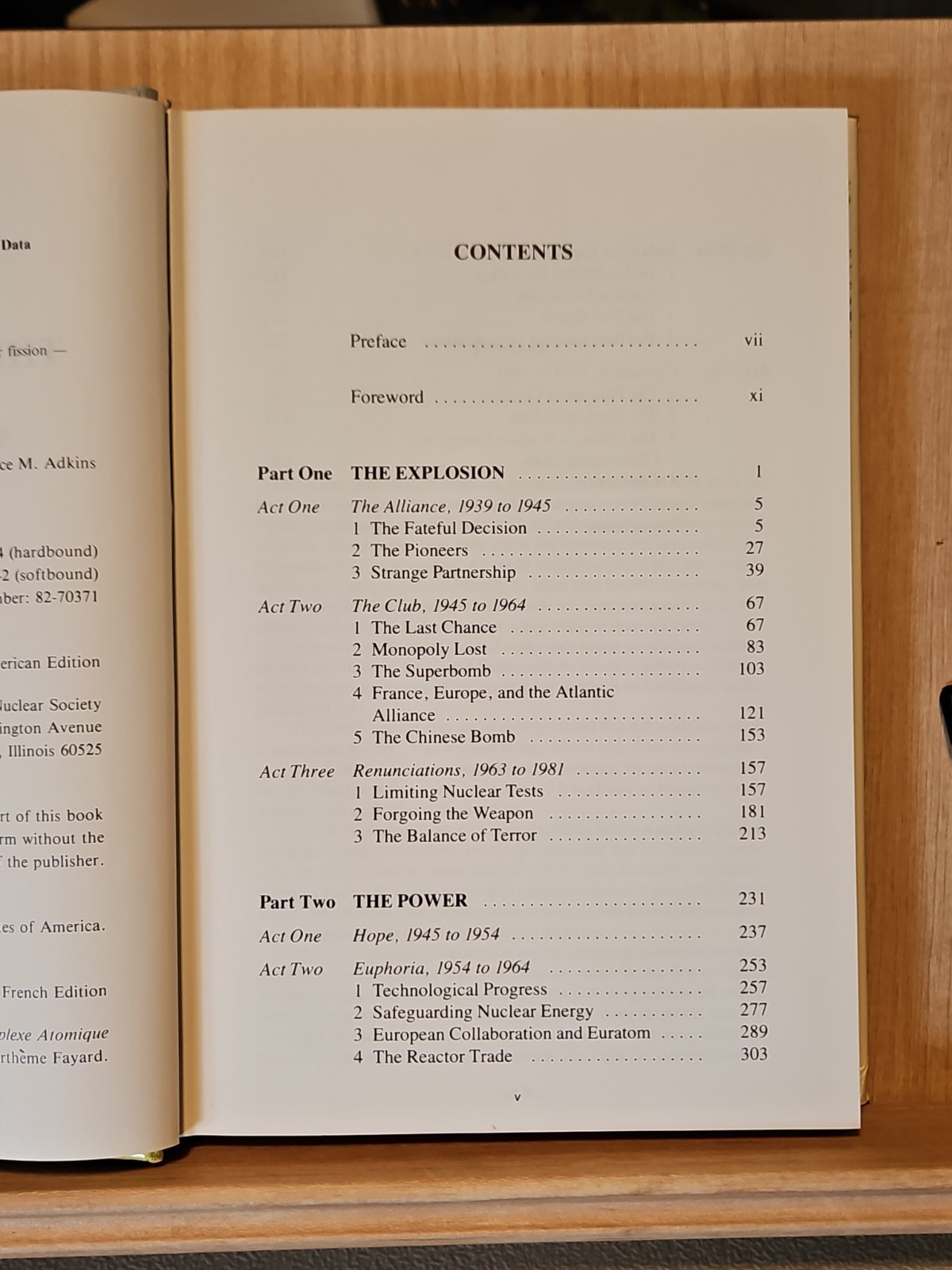 The Atomic Complex by Goldschmidt HCDJVG 1982 American Edition – Nuclear Energy