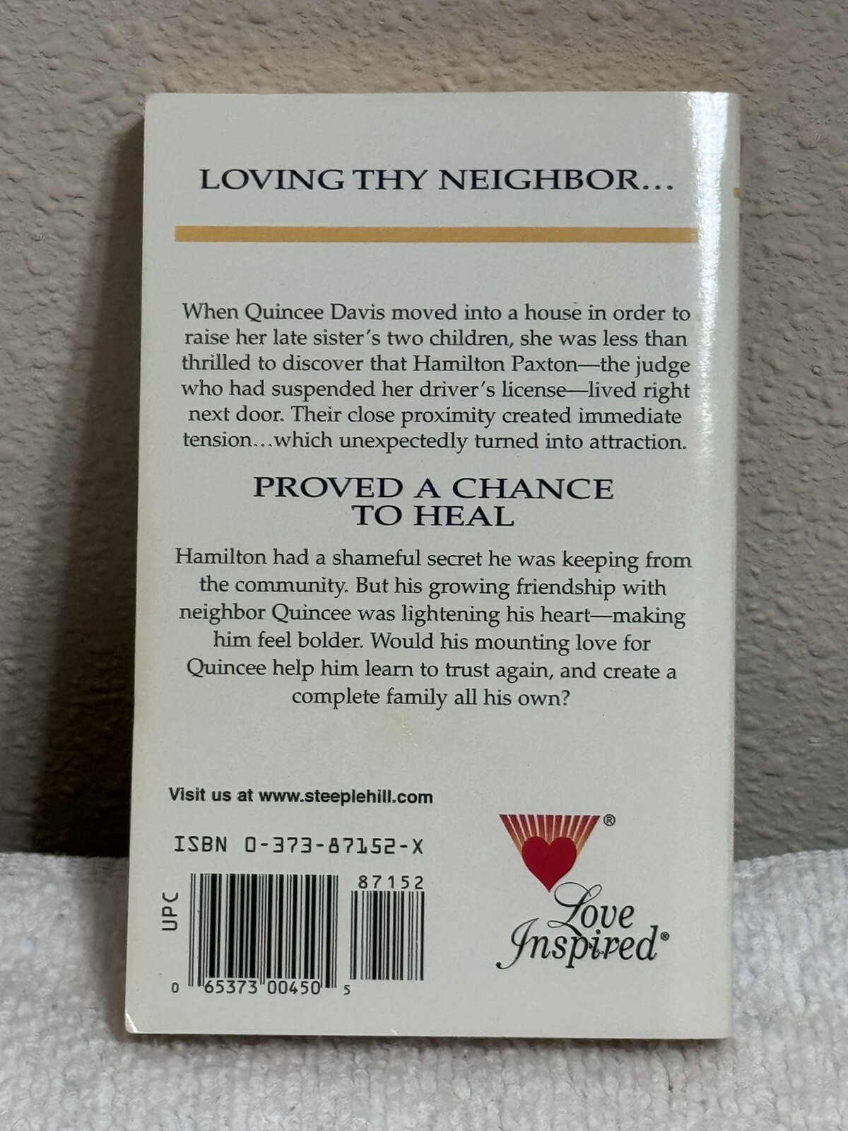Steeple Hill Love Inspired Series Lot 4 Paperback Books