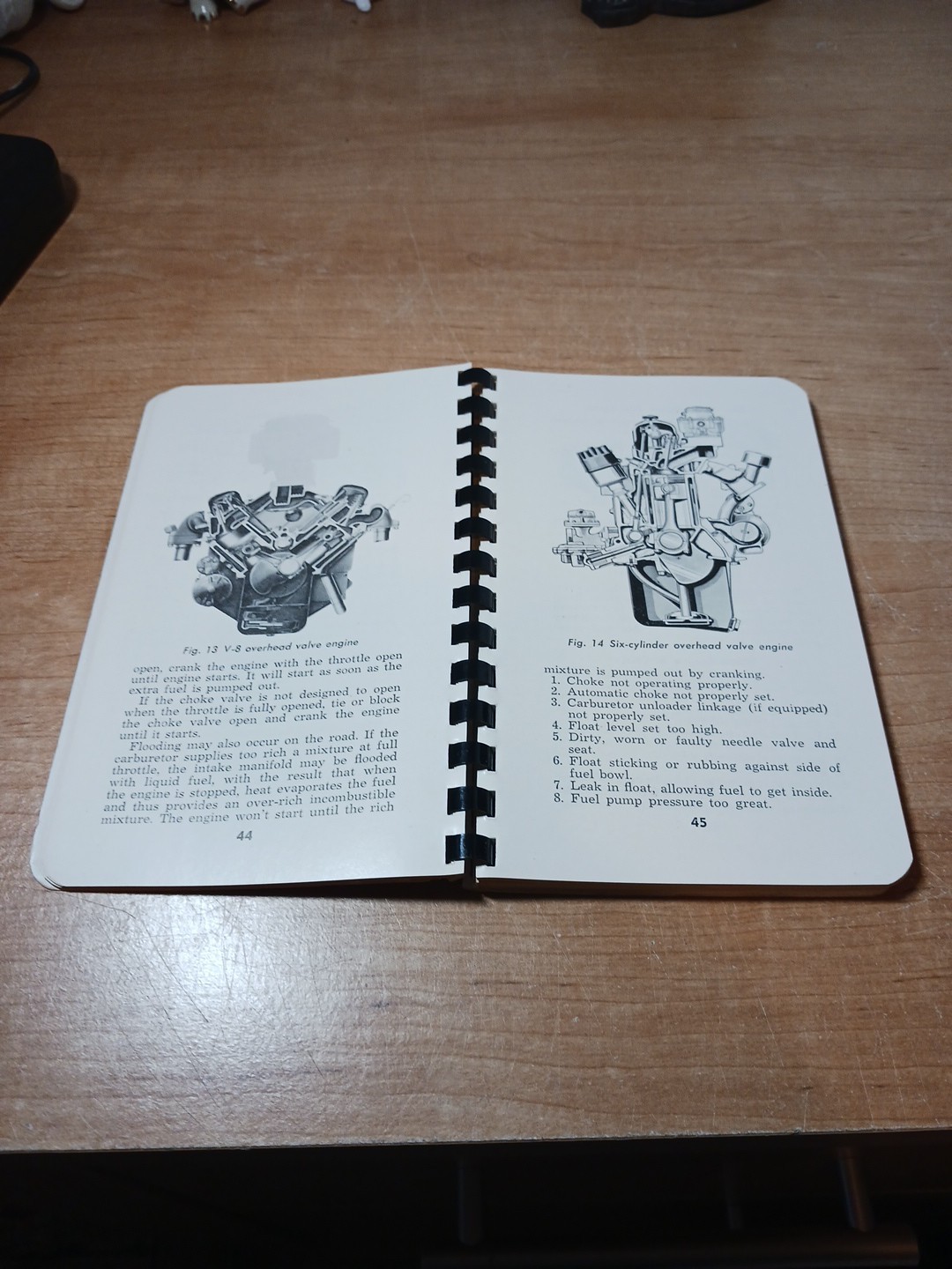 MOTOR’S Automobile Trouble Shooter Service Repair Manual Book 4th Edition 1956