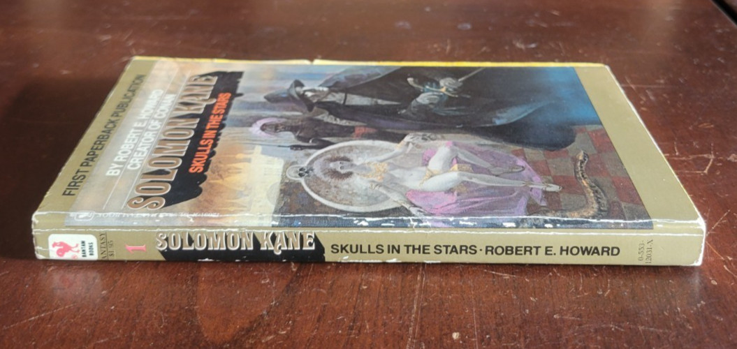 Solomon Kane: Skulls in the Stars – Robert E. Howard – 1978 Bantam PB Fantasy