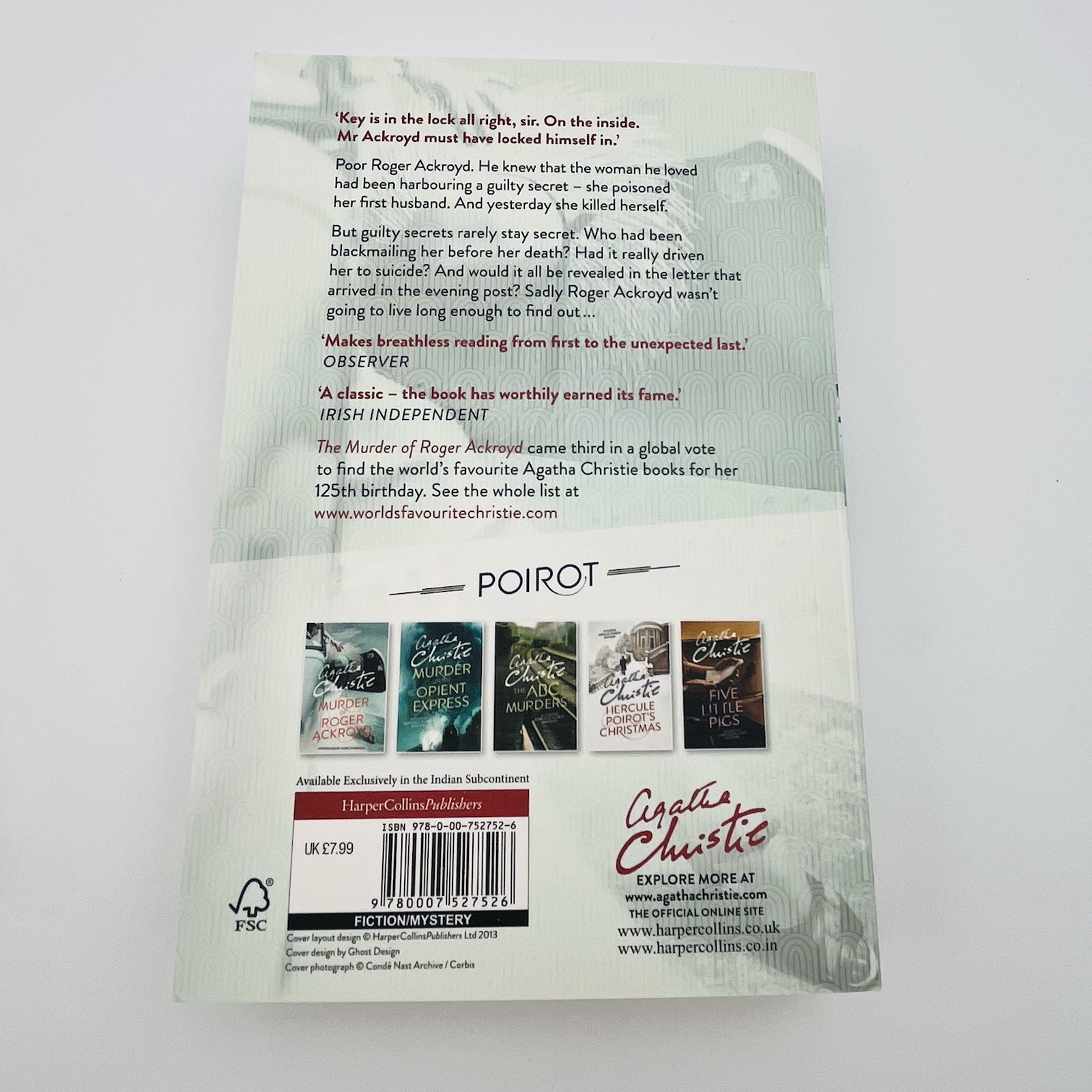 The World’s Favourite Agatha Christie 3 Book Collection Boxset Paperback Mystery