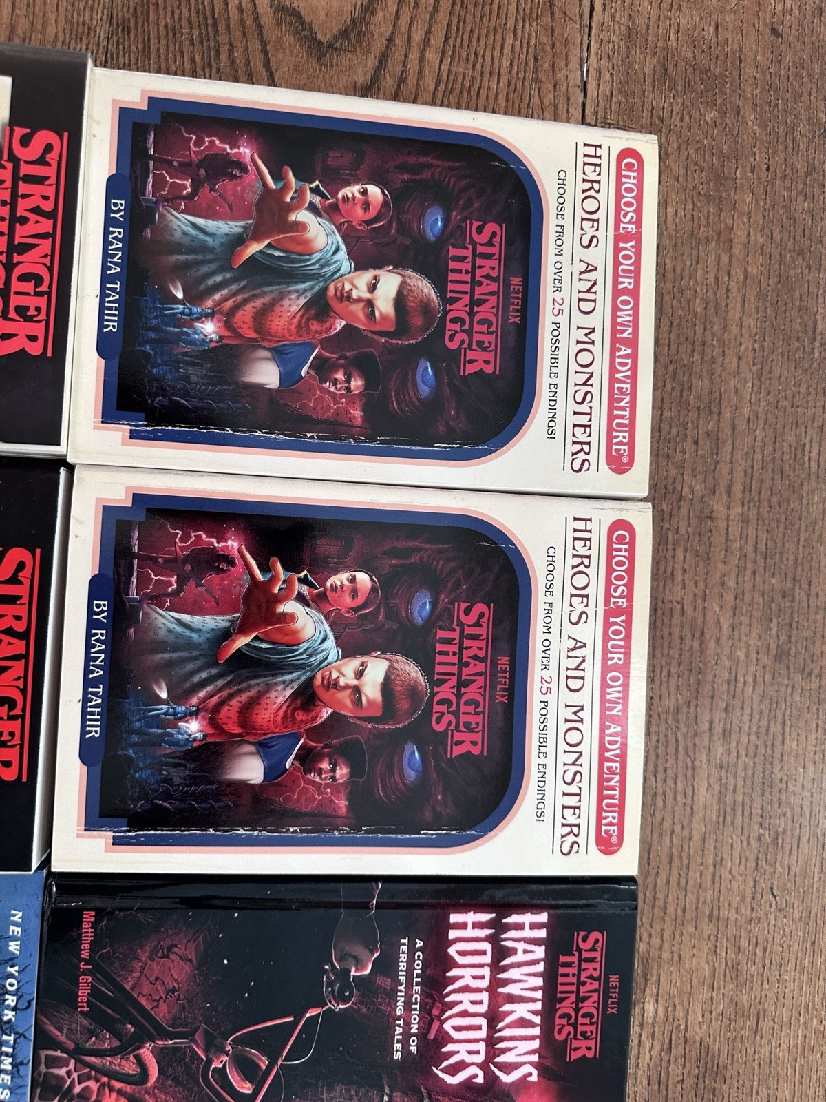 Stranger Things Lot of 6 Books: Darkness Suspicious Minds CYOA Hawkins