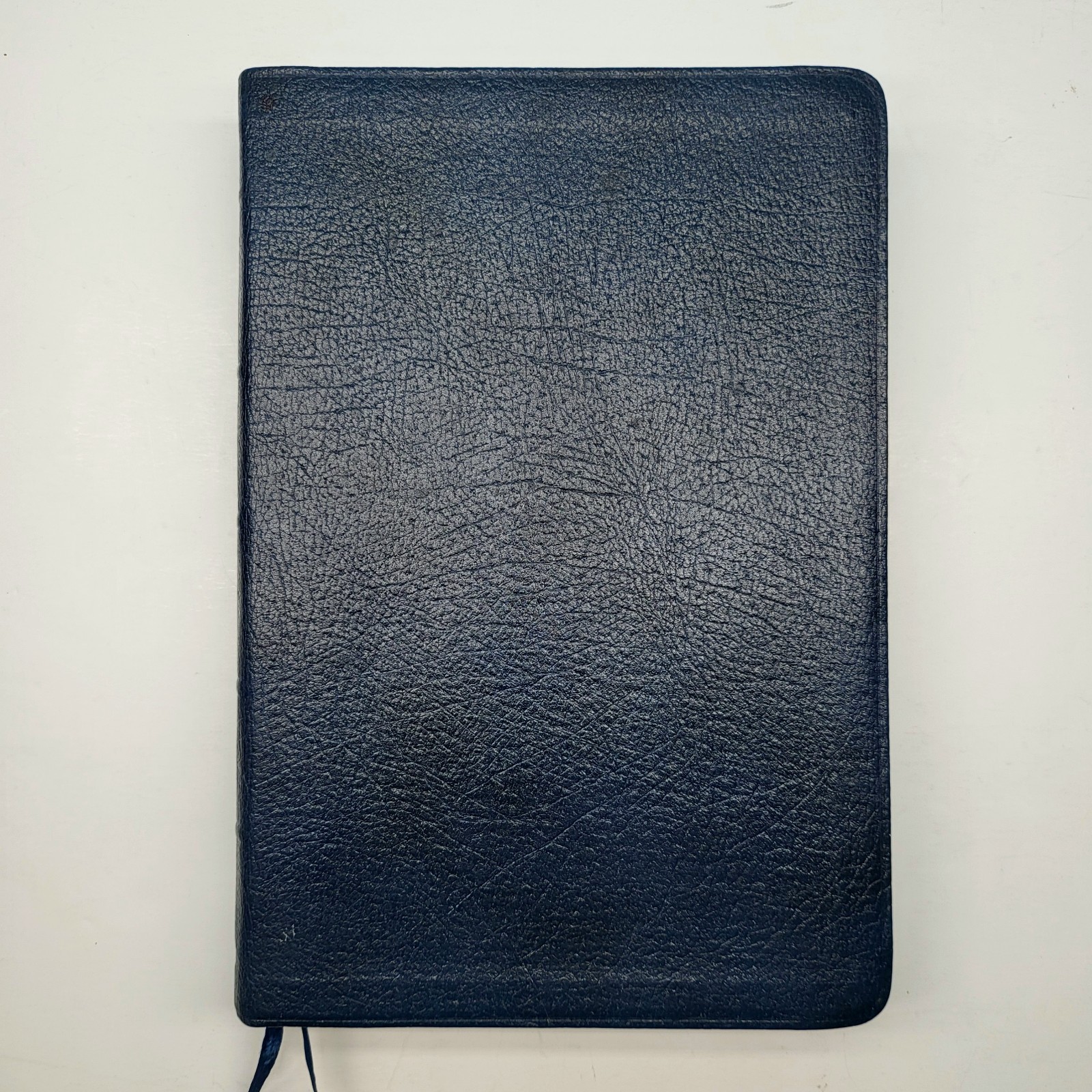 Kenneth Copeland Bible 1991 Genuine Leather Navy Blue Reference Concordance KJV