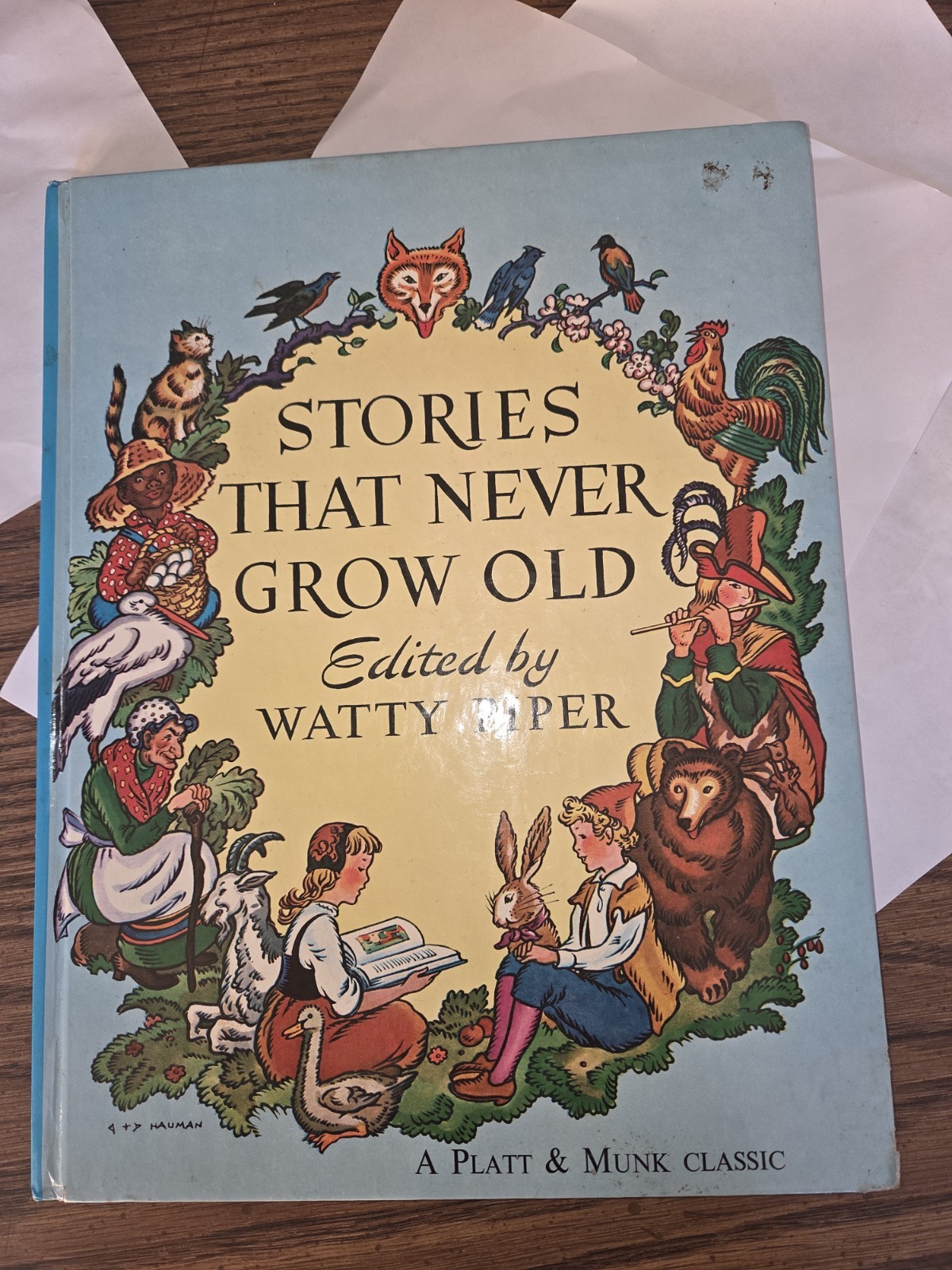 Vintage Stories That Never Grow Old Book A Platt & Munk Classic Hardcover 1982