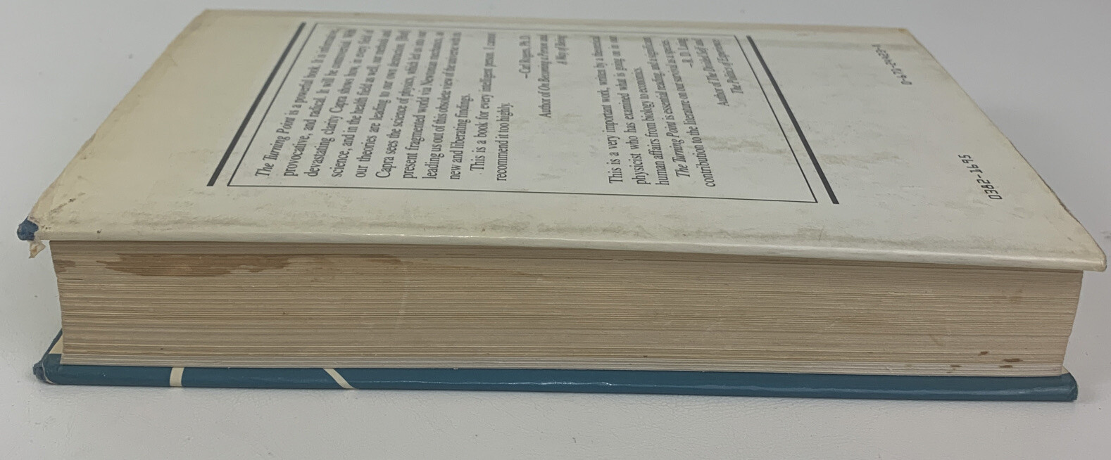 The Turning Point Science, Society and The Rising Culture Hardcover Book 1982