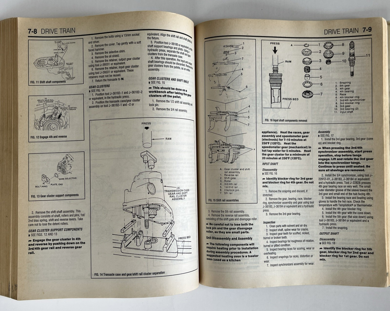 Chilton’s General Motors 1985-922 Repair Manual Pontiac Chilton Grand Am Ex-Lib