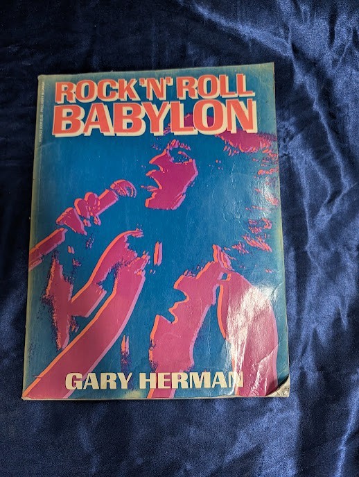 Rock ’n‘ Roll Babylon Gary Herman Paperback Music History Book