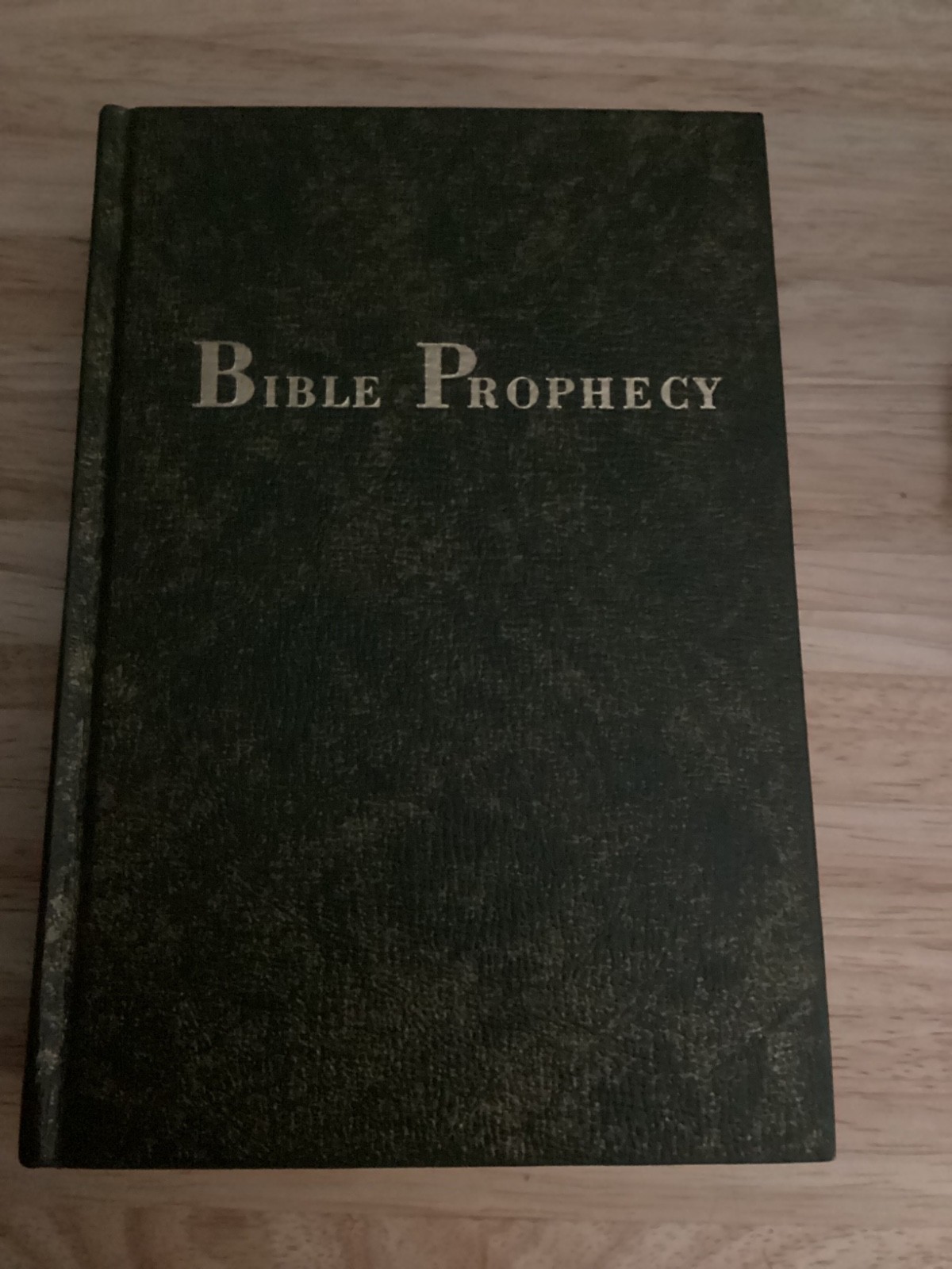 Bible Prophecy by Oliver B. Greene 1970 1st Printing Hardcover Gospel Hour Nice
