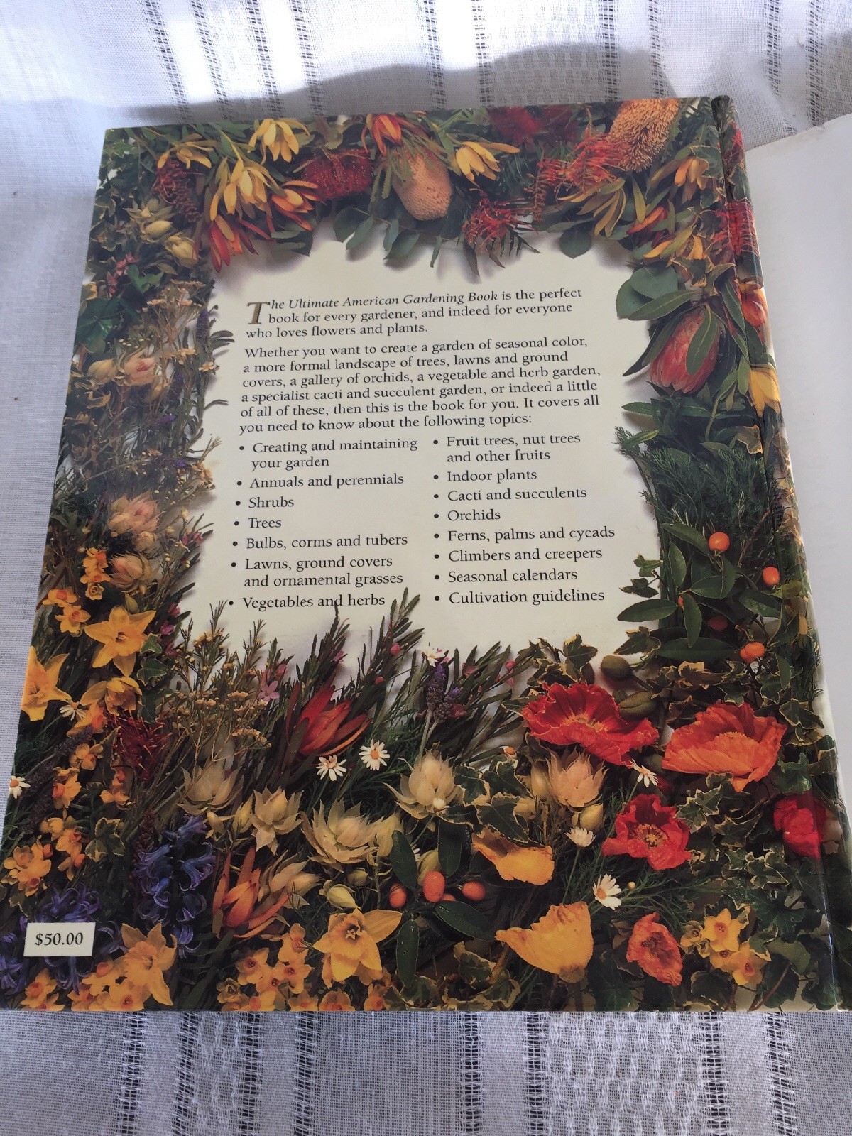 The Ultimate American Gardening Book Mynah 528 pages HB DJ Over 2200 Color Photo
