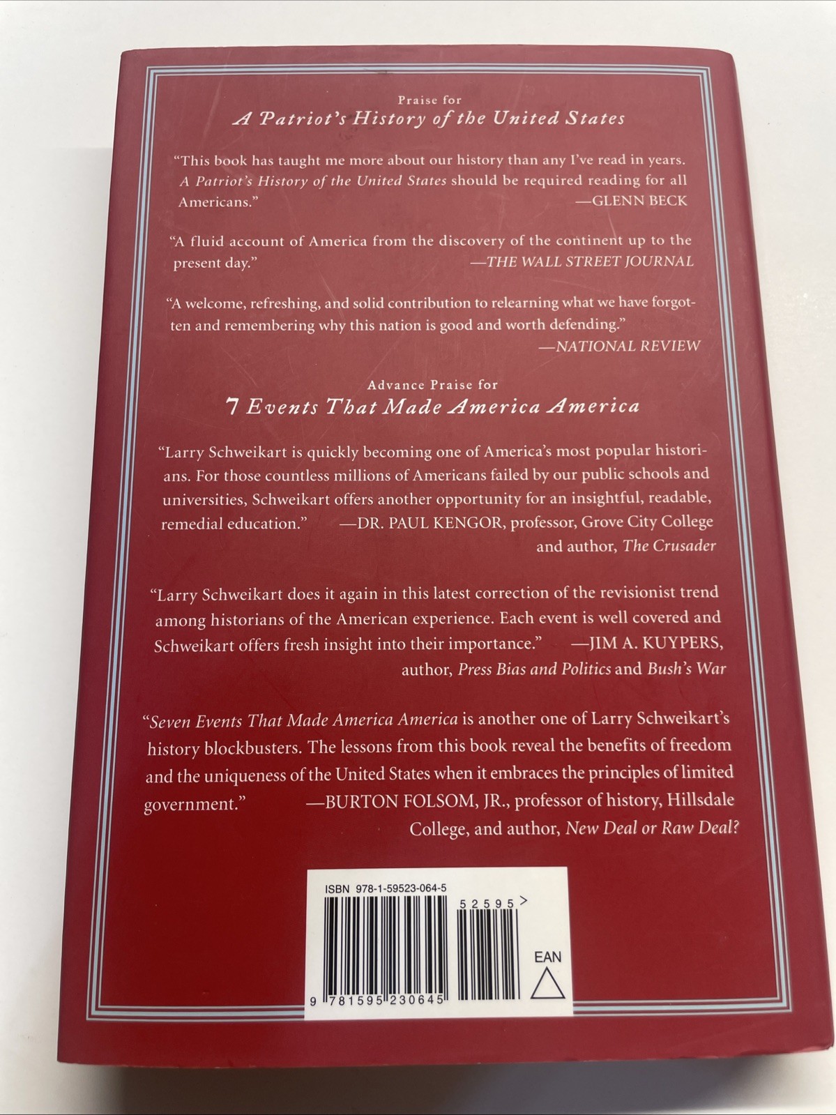 Seven Events That Made America America : by Larry Schweikart