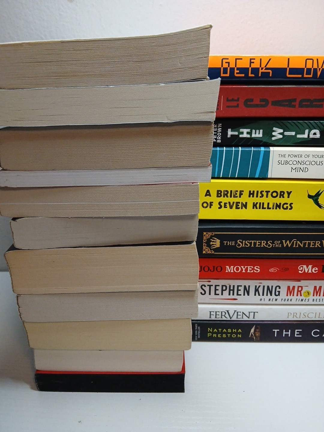 Lot of 20 Mystery Thriller Fiction Paperbacks Popular Author Books MIX UNSORTED
