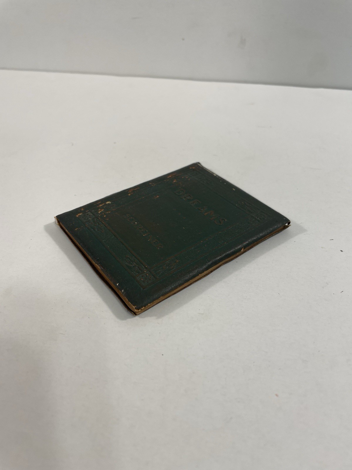 Dreams Olive Schreiner Green Miniature Little Leather Library Book 1920s