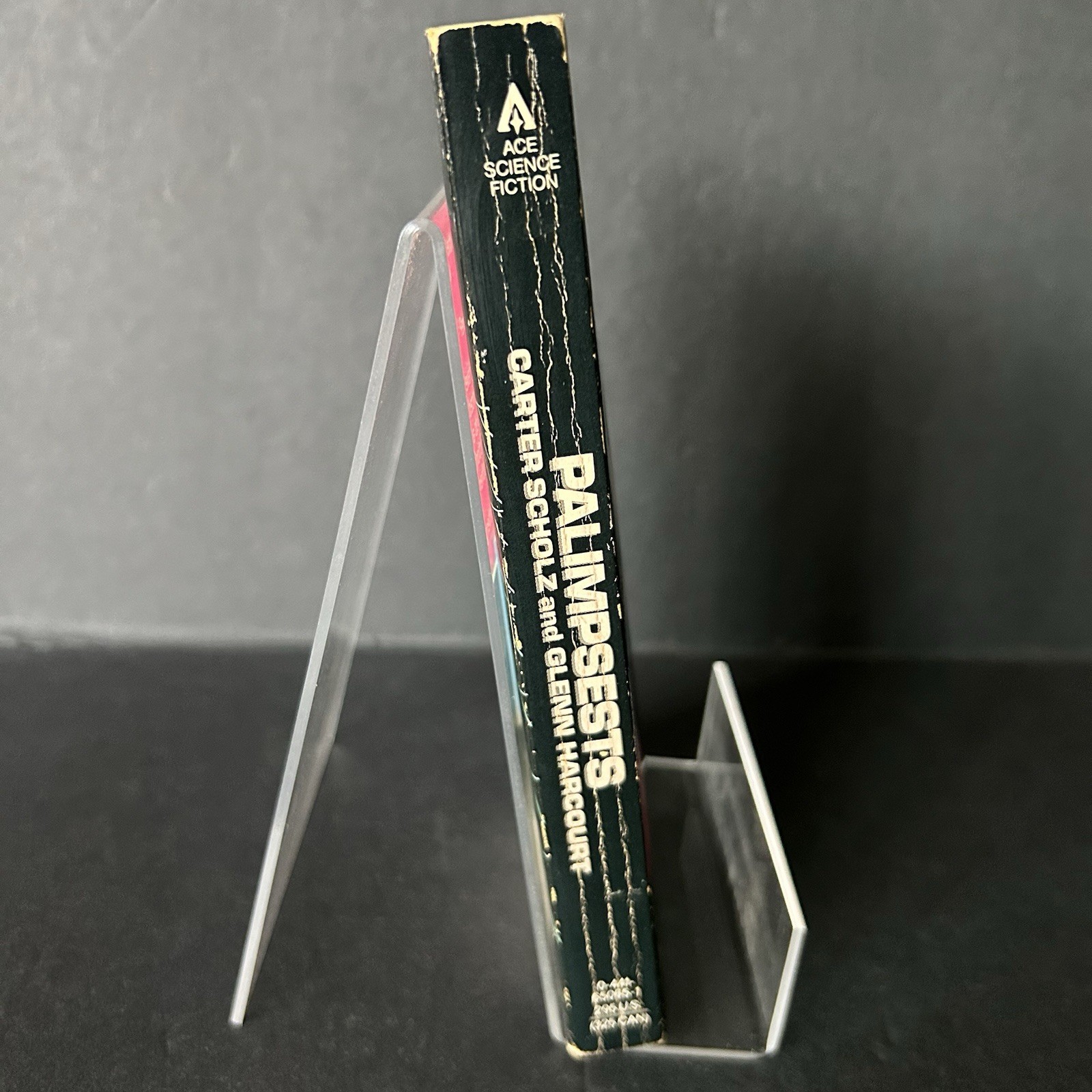 Palimpsests by Carter Scholz & Glenn Harcourt 1984 Ace SF Special 1st Printing
