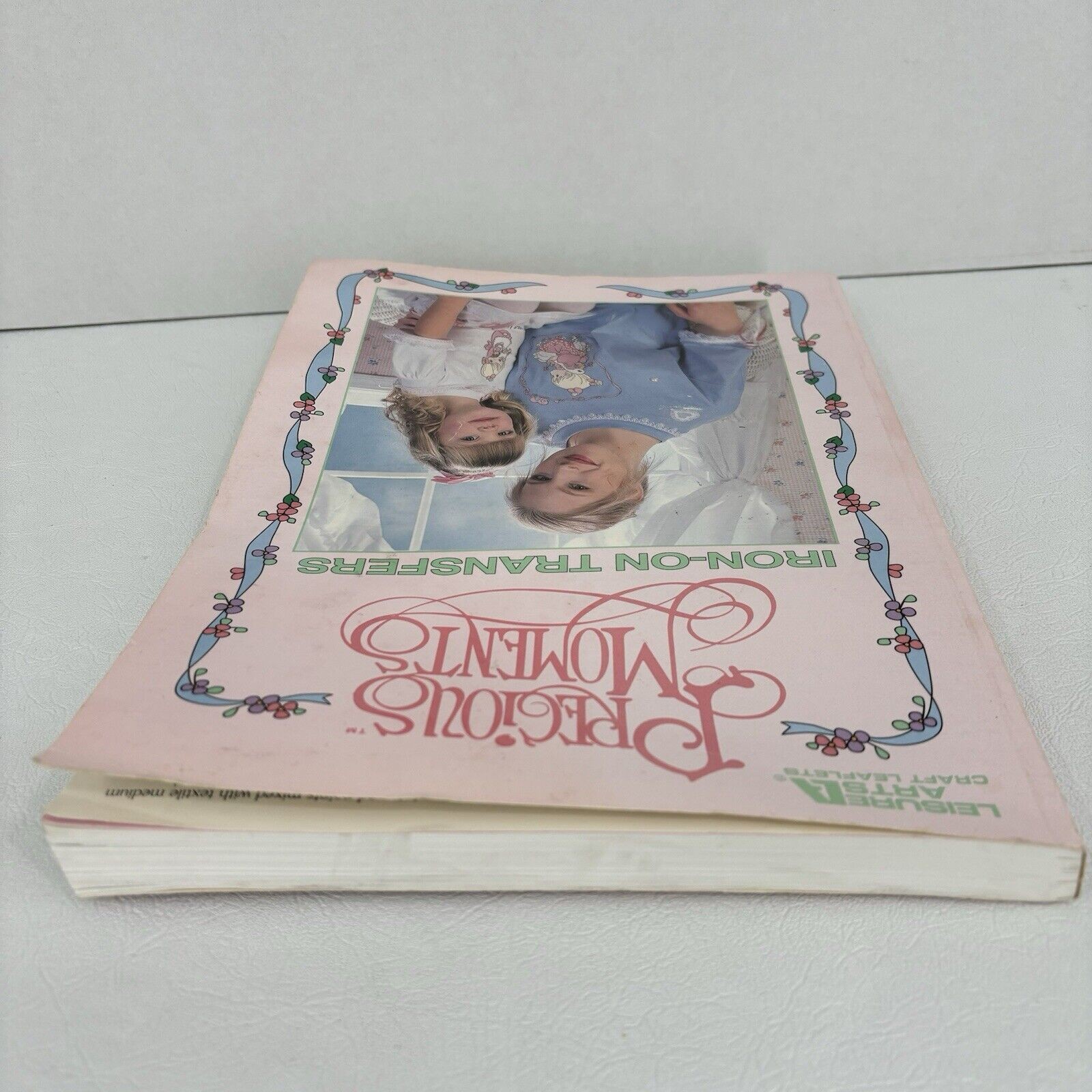 Precious Moments Iron-On Transfers Leisure Arts Paperback Book 1996 Vintage