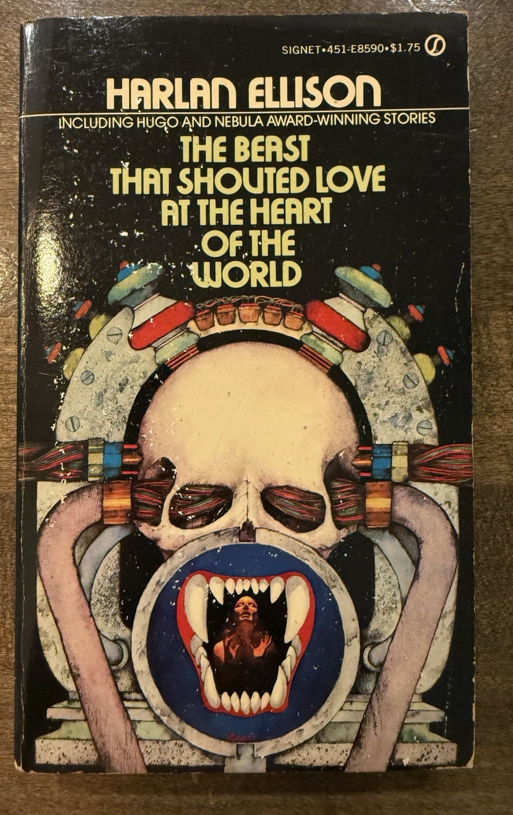 Harlan Ellison Beast That Shouted Love at the Heart of the World PB 1974 Signet