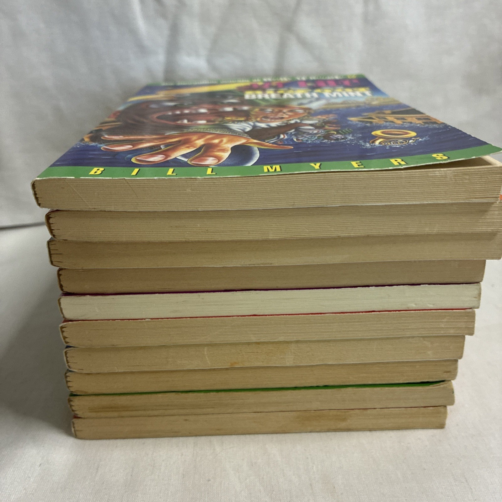 Incredible Worlds of Wally McDoogle My Life As Books 1-12 Bill Myers Missing 3&7