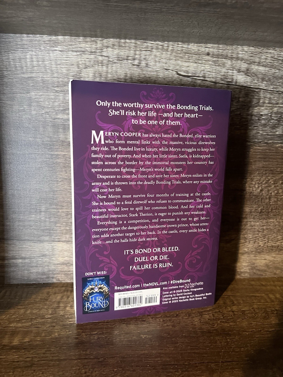 Direbound (The Wolves of Ruin) – paperback Sorensen, Sable
