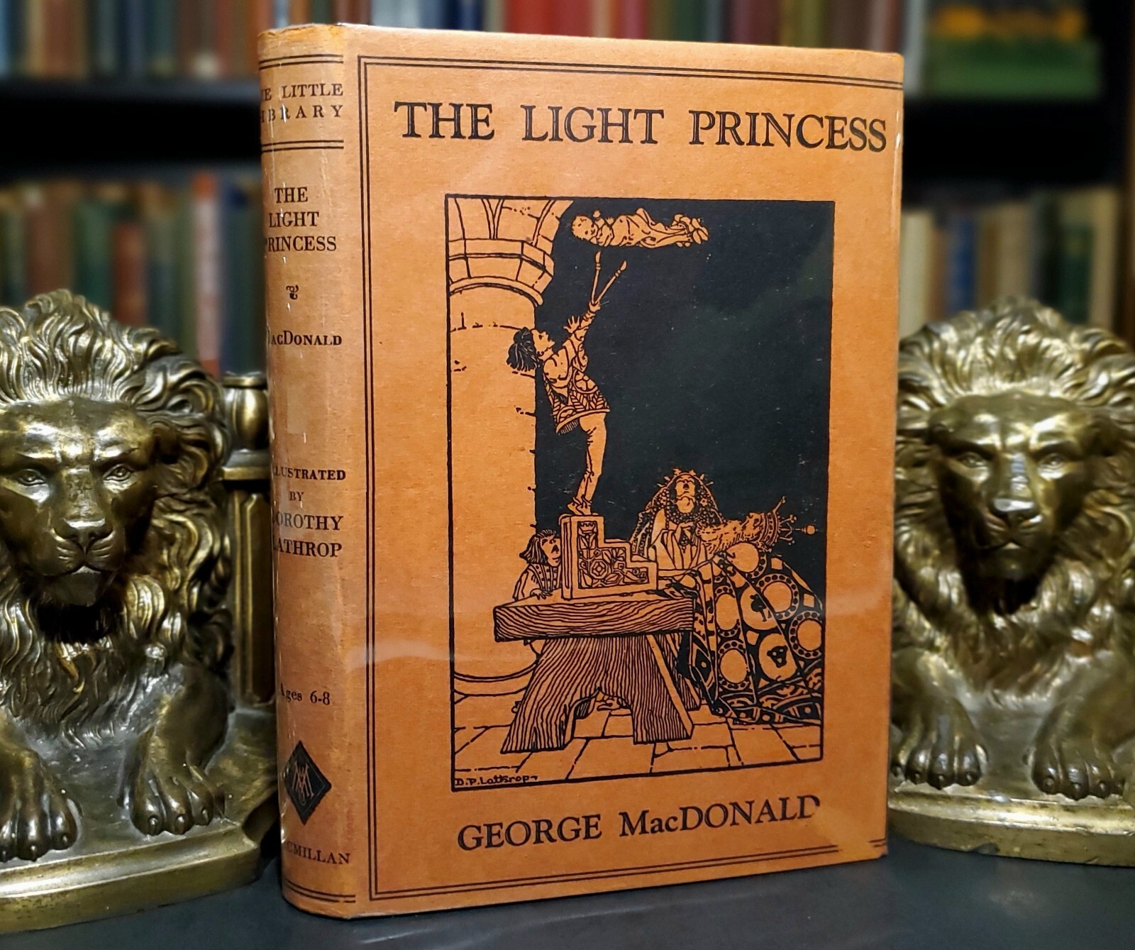 THE LIGHT PRINCESS George Macdonald 1927 *SIGNED* HC MacMillan co Illustrated