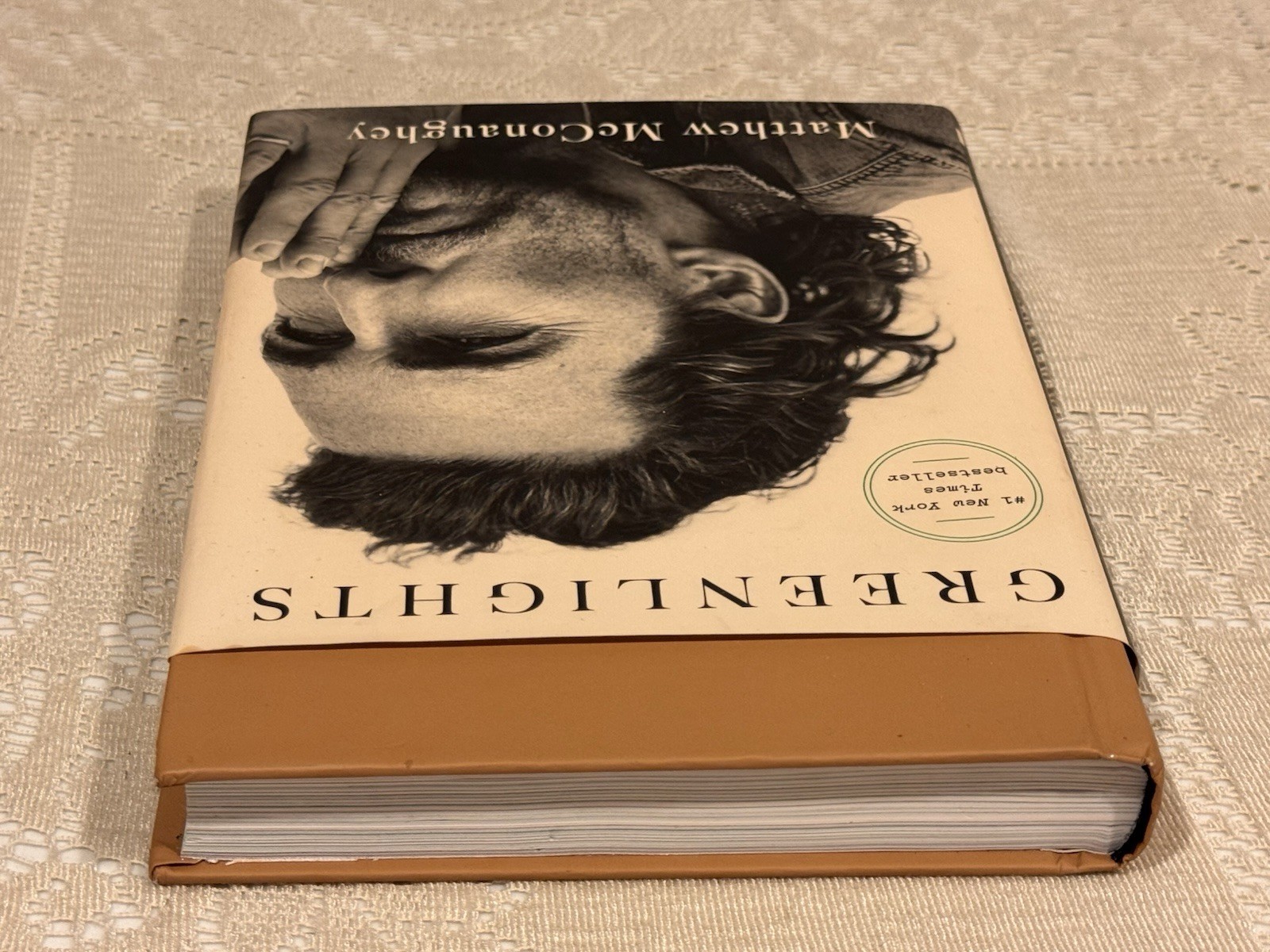 Greenlights by Matthew McConaughey, First Edition 2020 Hardcover Book, Crown NY