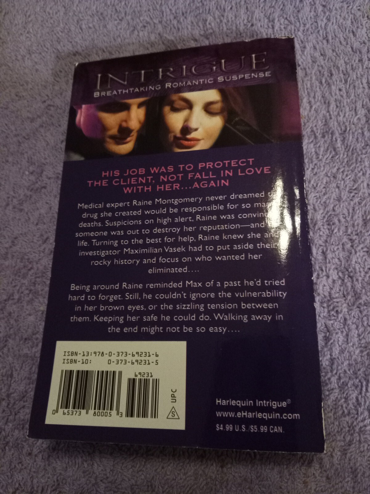Harlequin Intrigue Under the Microscope by Jessica Andersen (2007)