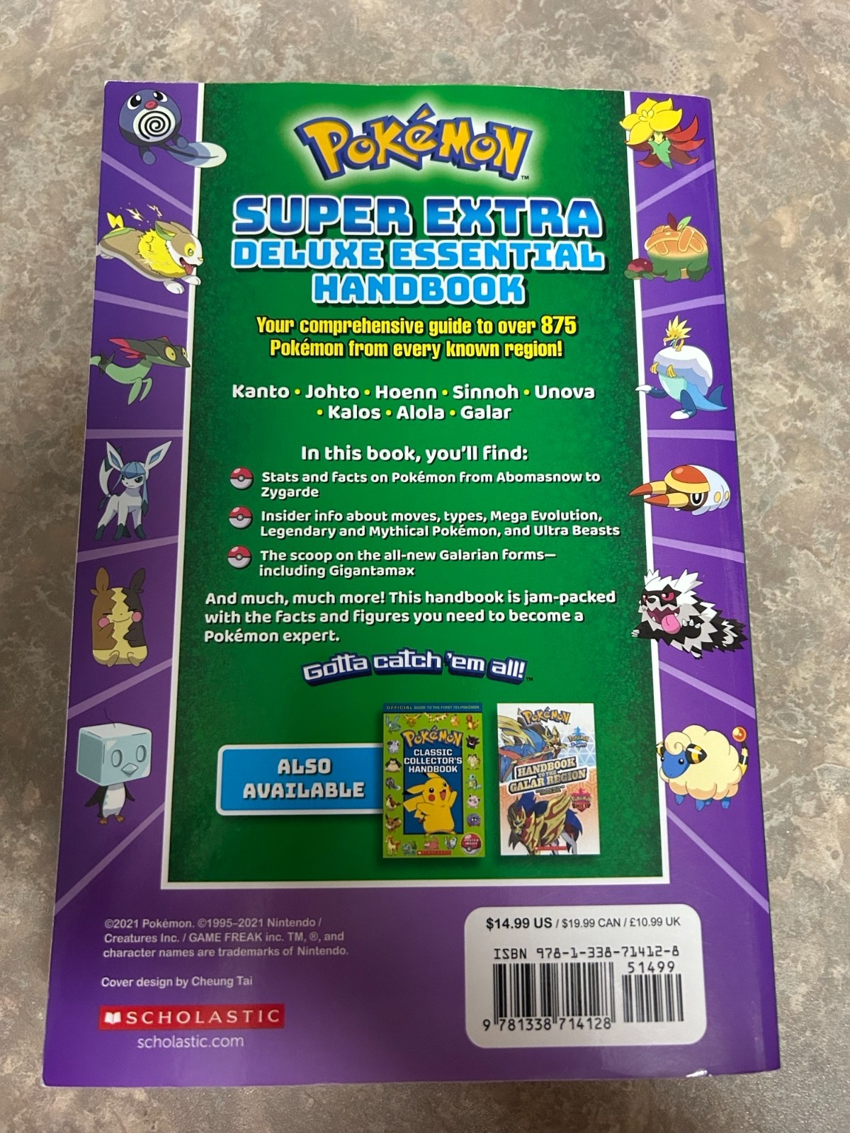 Pokemon Super Extra Deluxe Essential Handbook paperback book