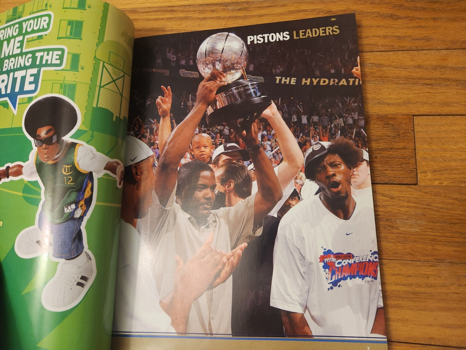 Detroit Pistons 2004 NBA Champions Yearbook Bad Boys Chauncey Big Ben 168 Pages