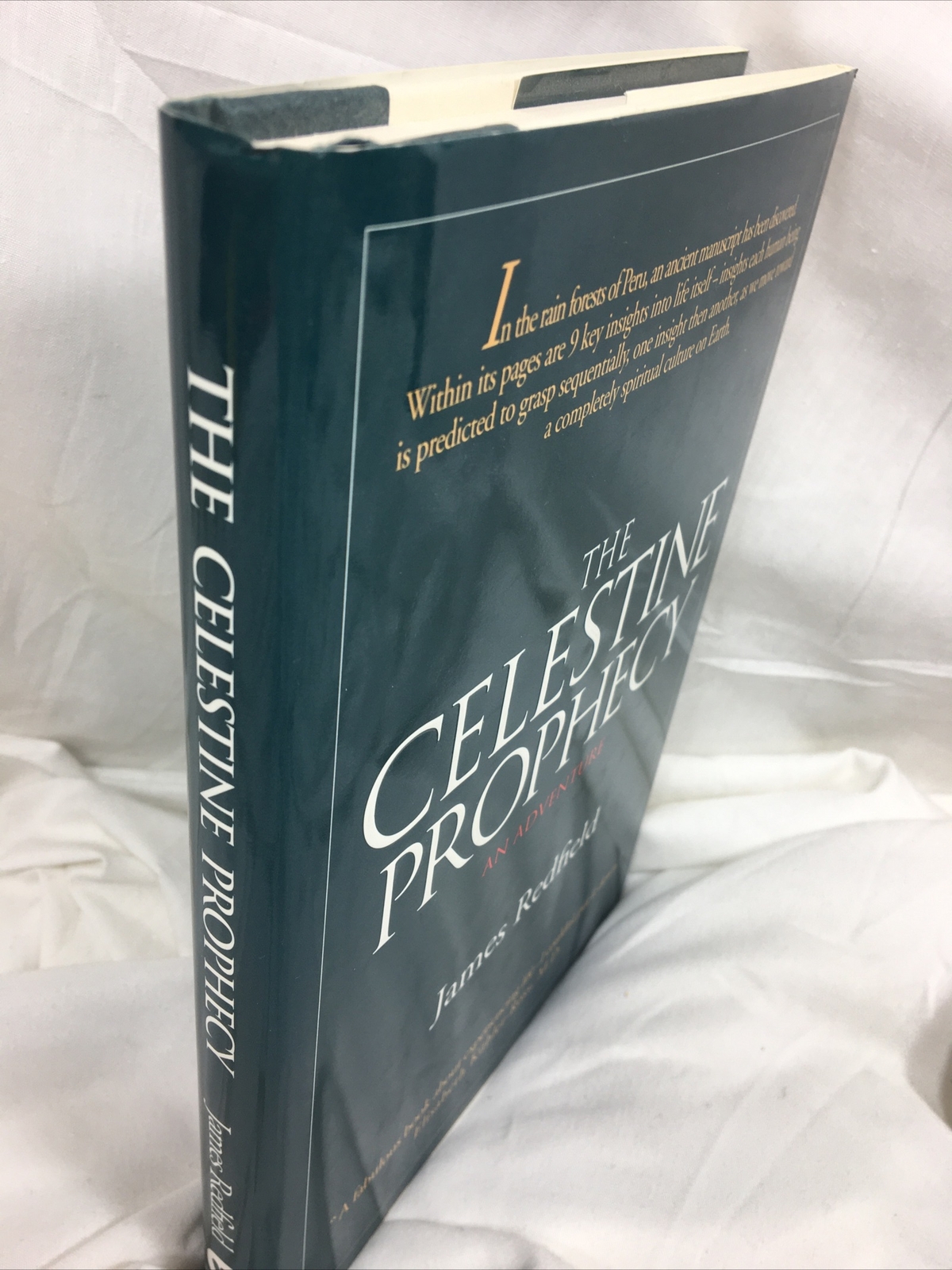 The Celestine Prophecy by James Redfield (1994, Hardcover W/ Dj) 1st Warner Ed